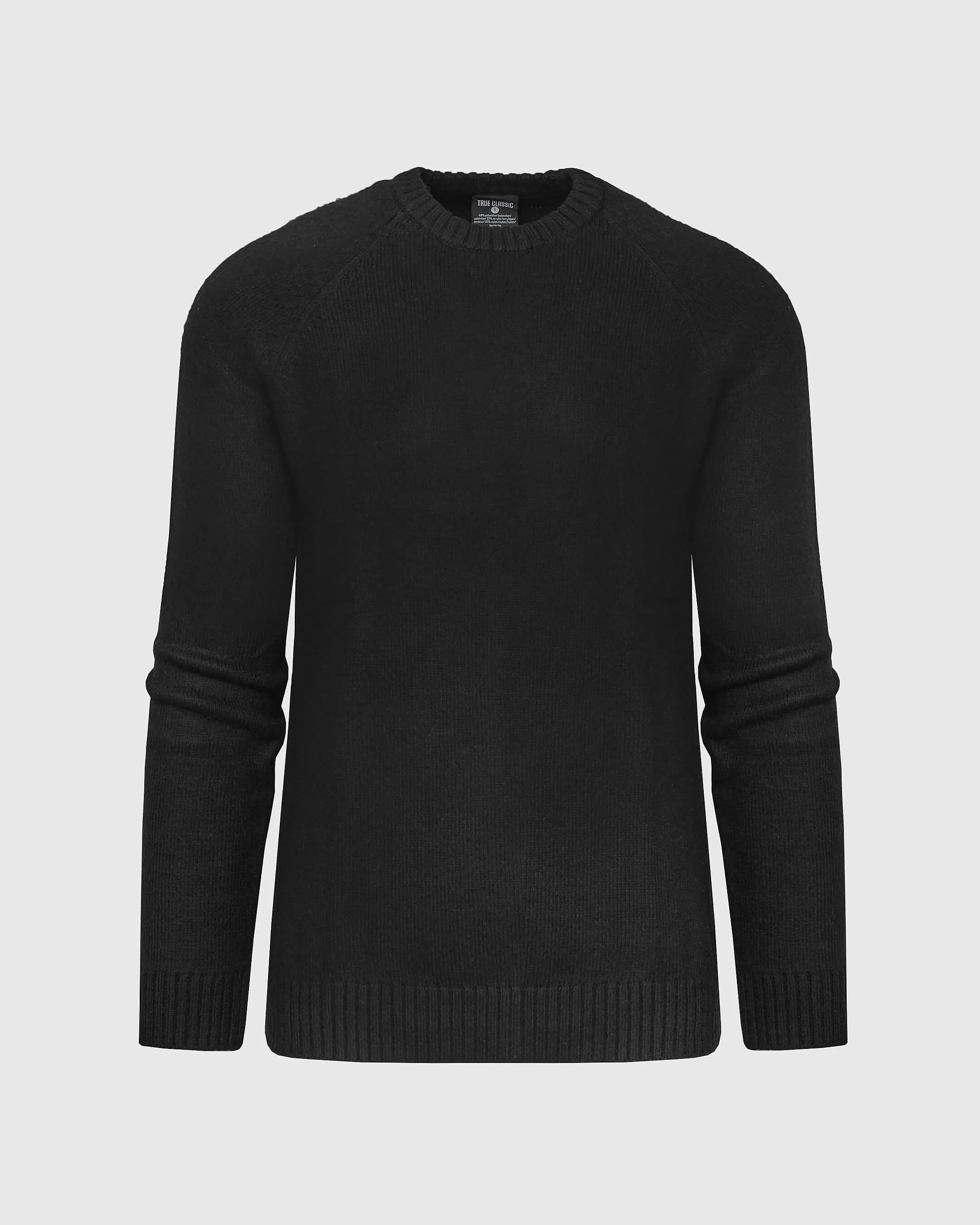 Black Crew Neck Sweater - Image 2