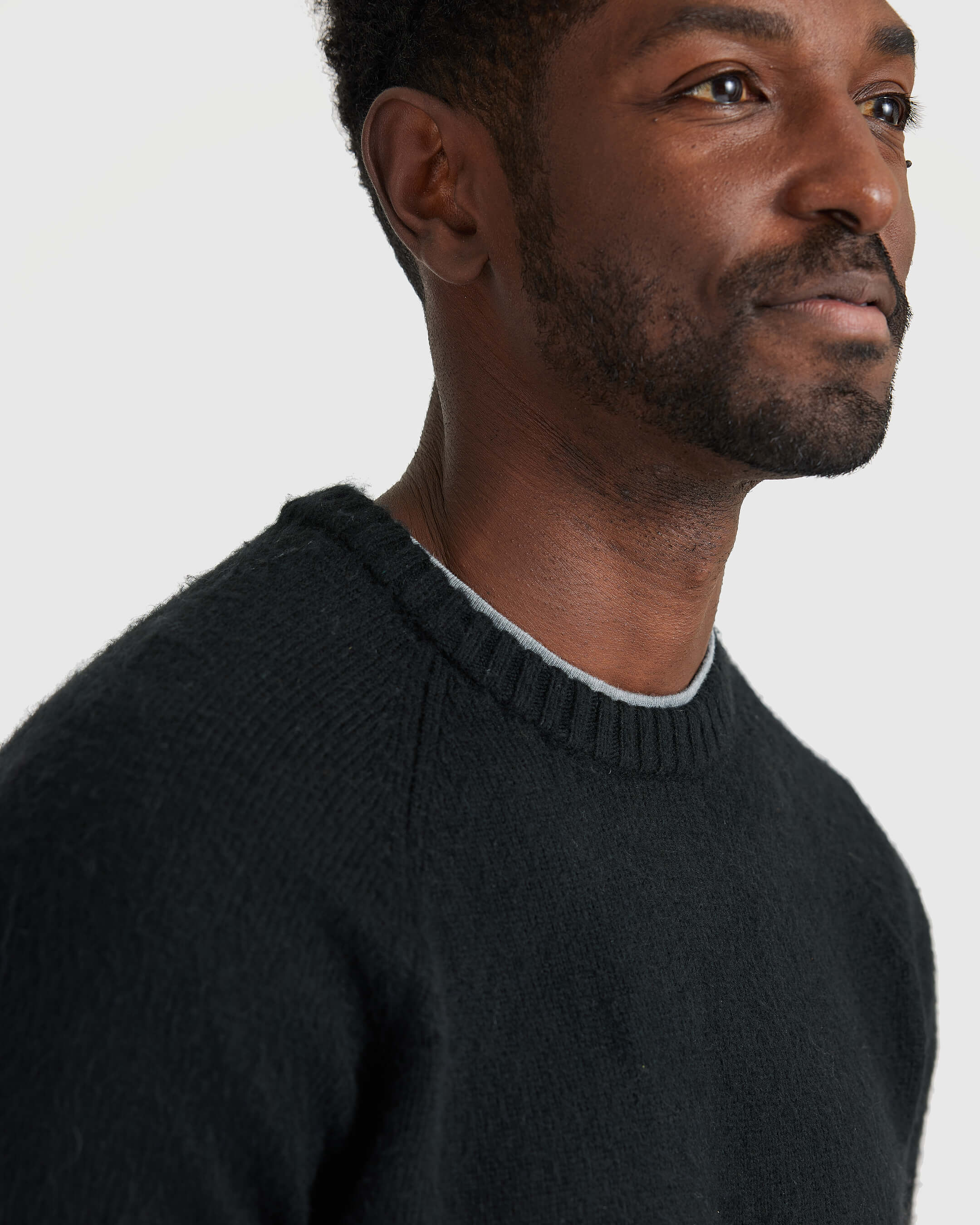 Black Crew Neck Sweater - Image 5