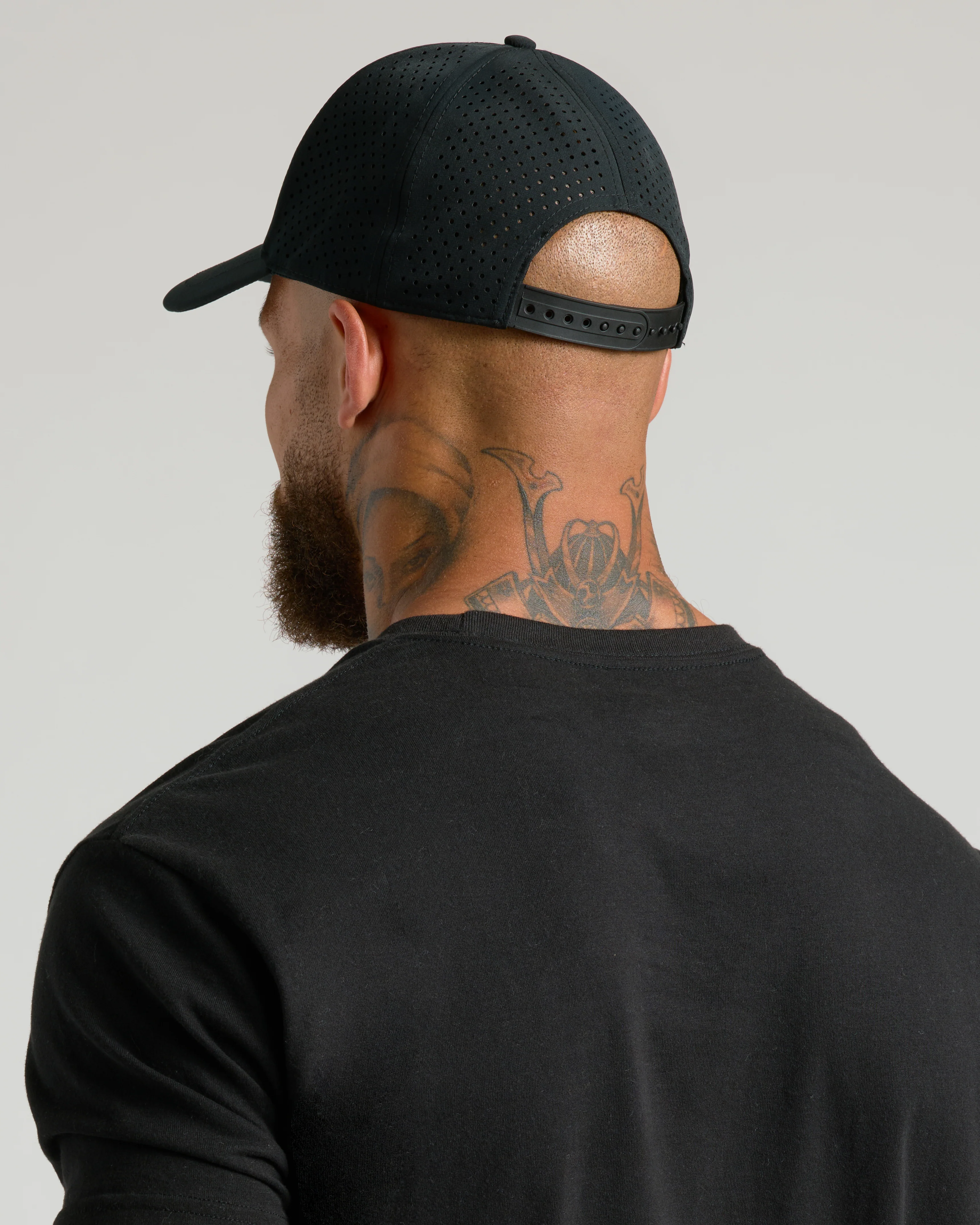 Black Embroidered True Classic Hat - Image 3