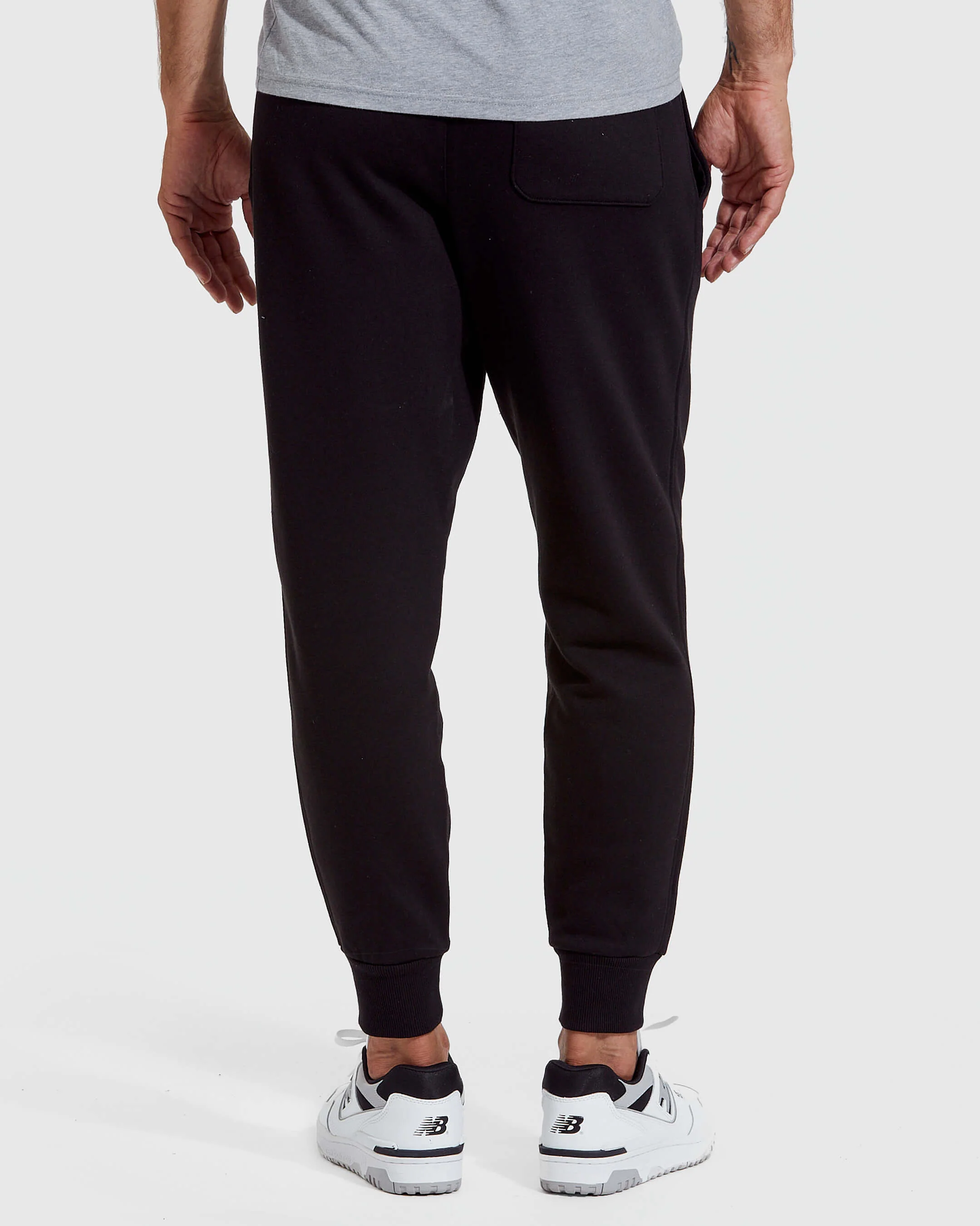 Black Fleece French Terry Joggers - Image 4