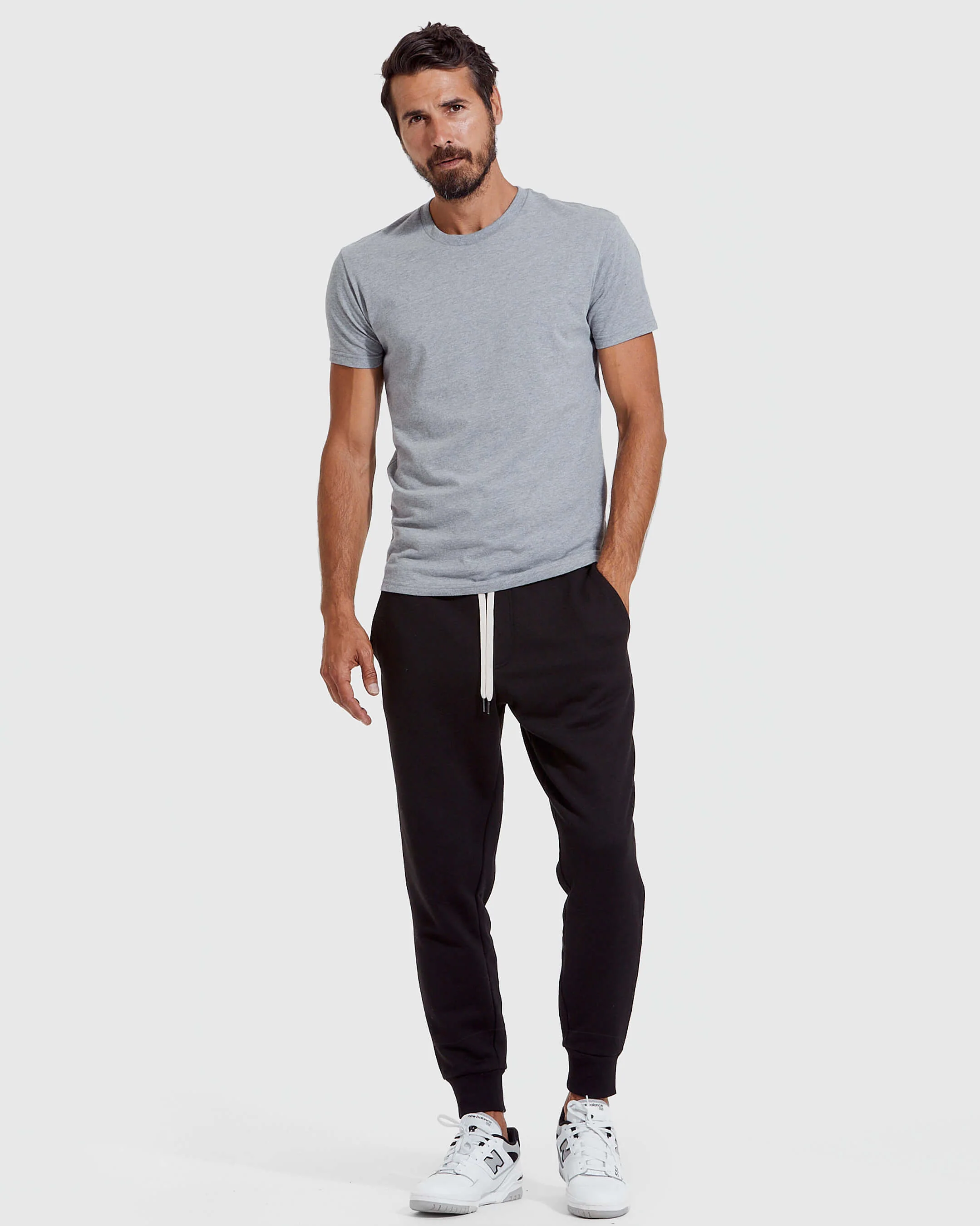 Black Fleece French Terry Joggers - Image 6