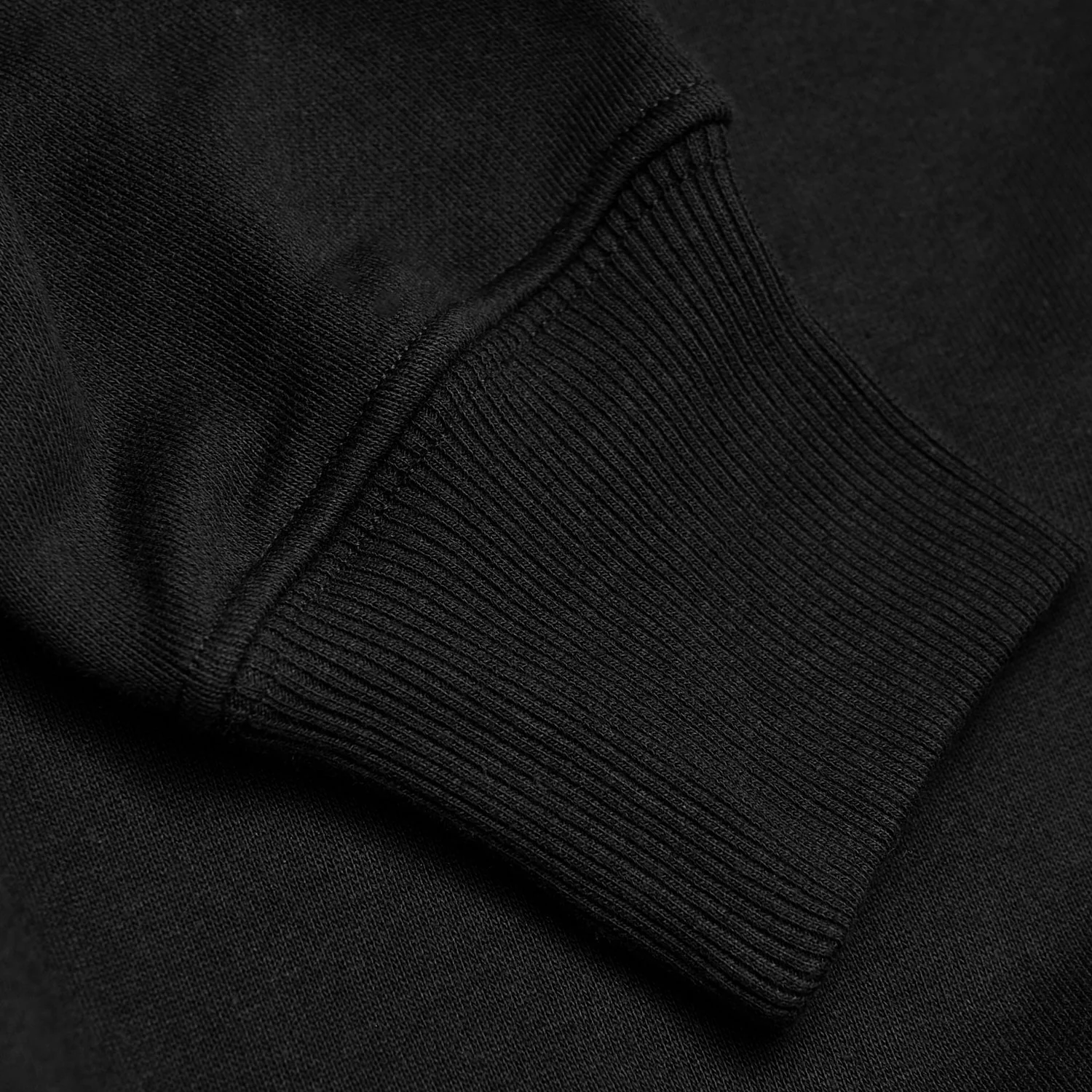 Black Fleece French Terry Pullover Crew Neck - Image 8
