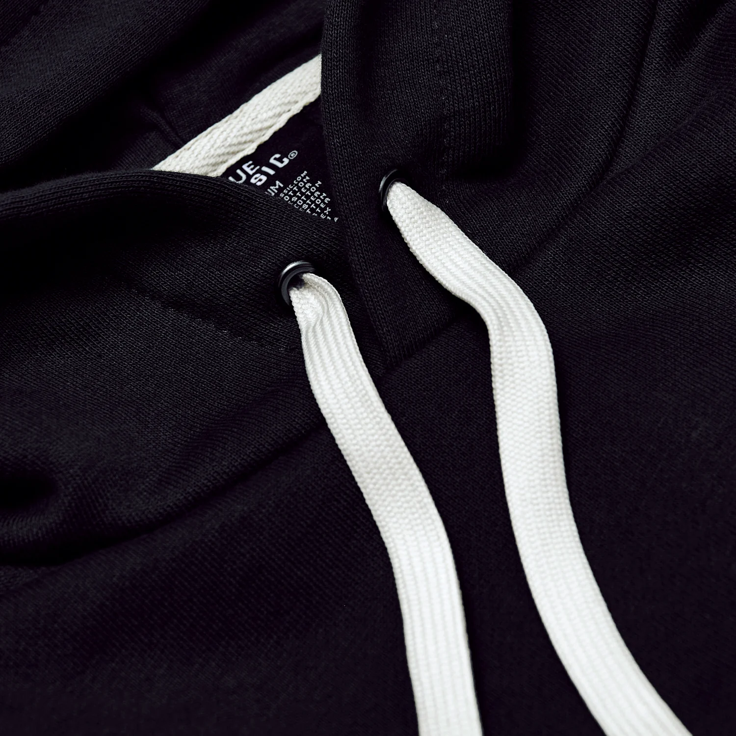 Black Fleece French Terry Pullover Hoodie - Image 7