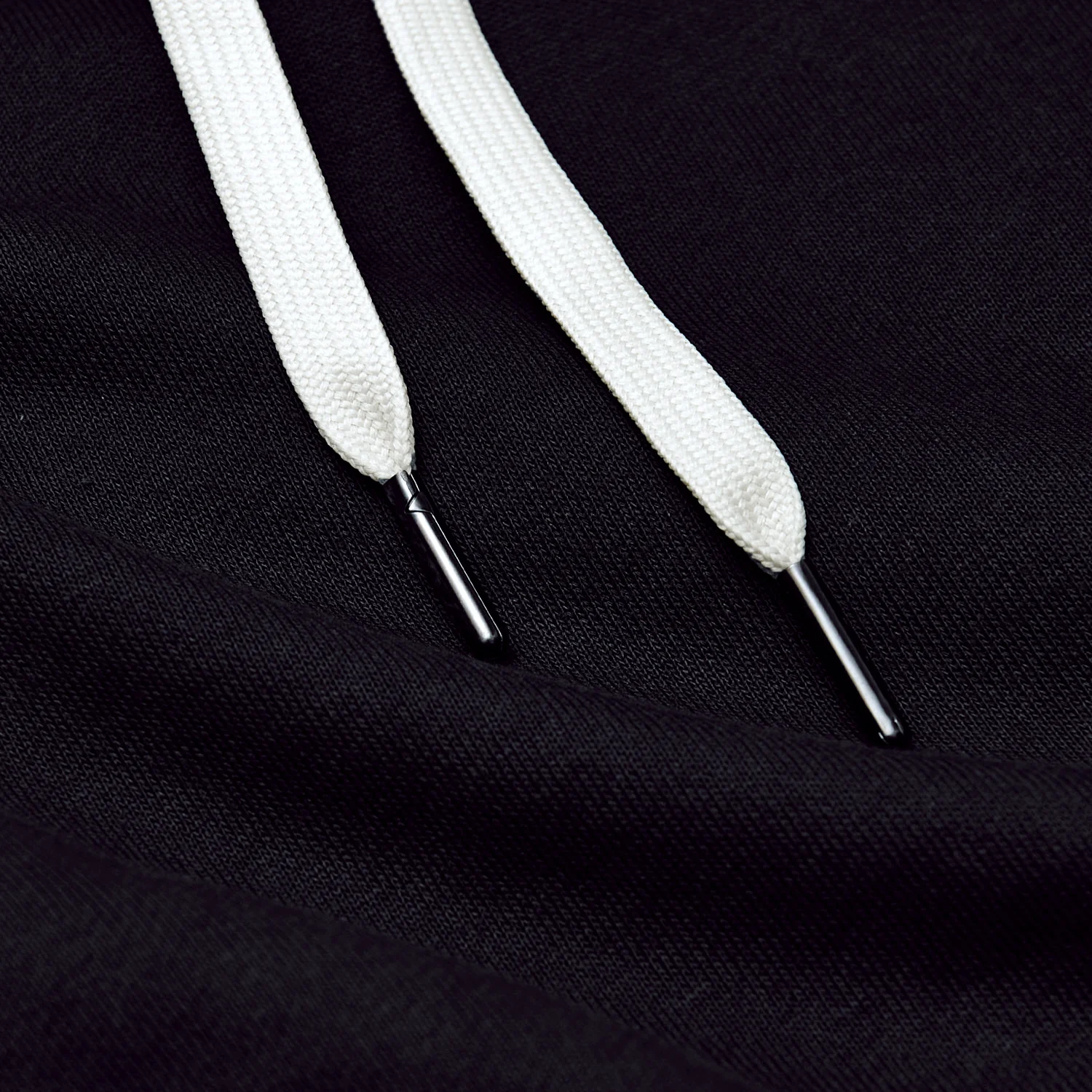 Black Fleece French Terry Pullover Hoodie - Image 8