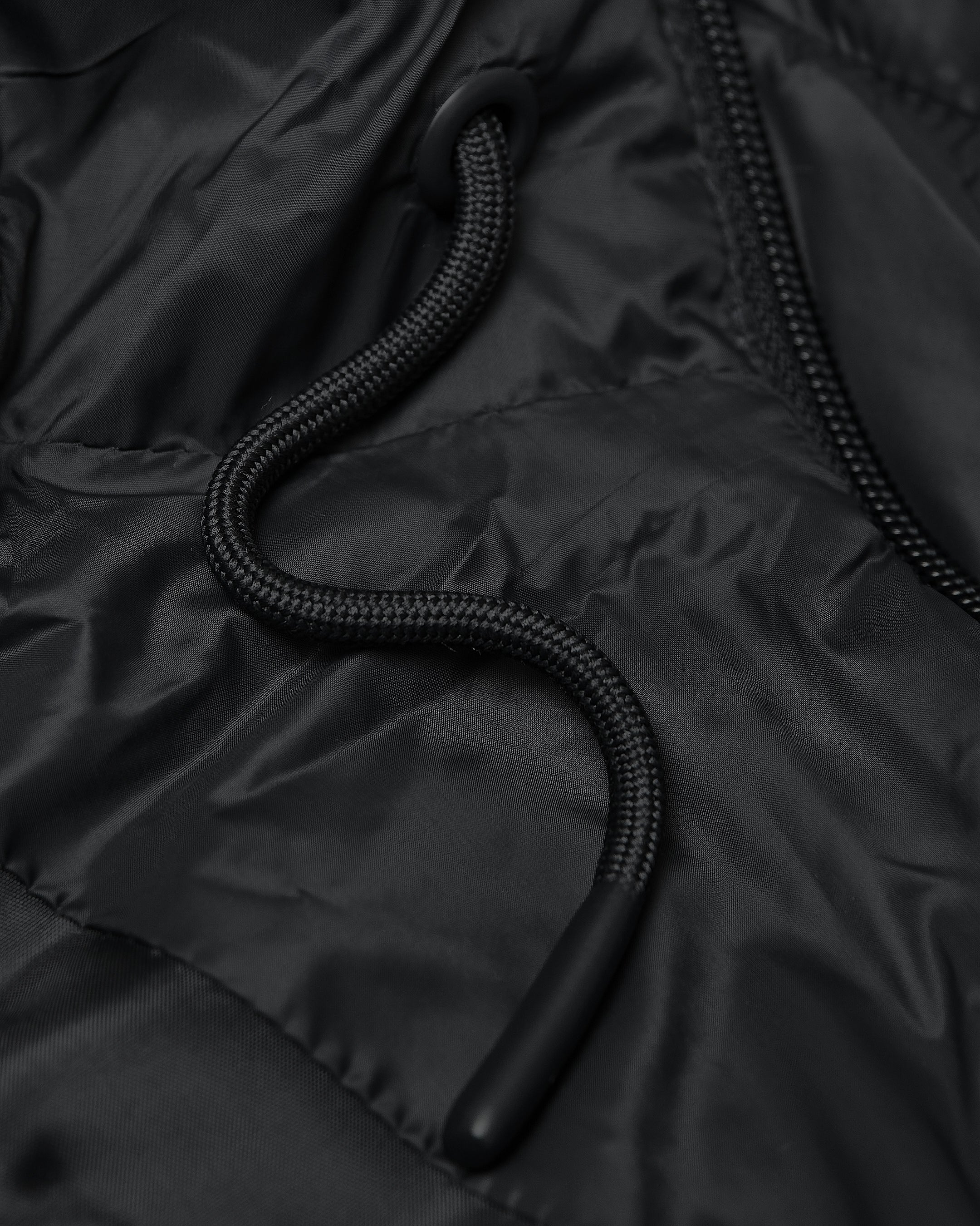 Black Hooded Puffer Jacket - Image 10