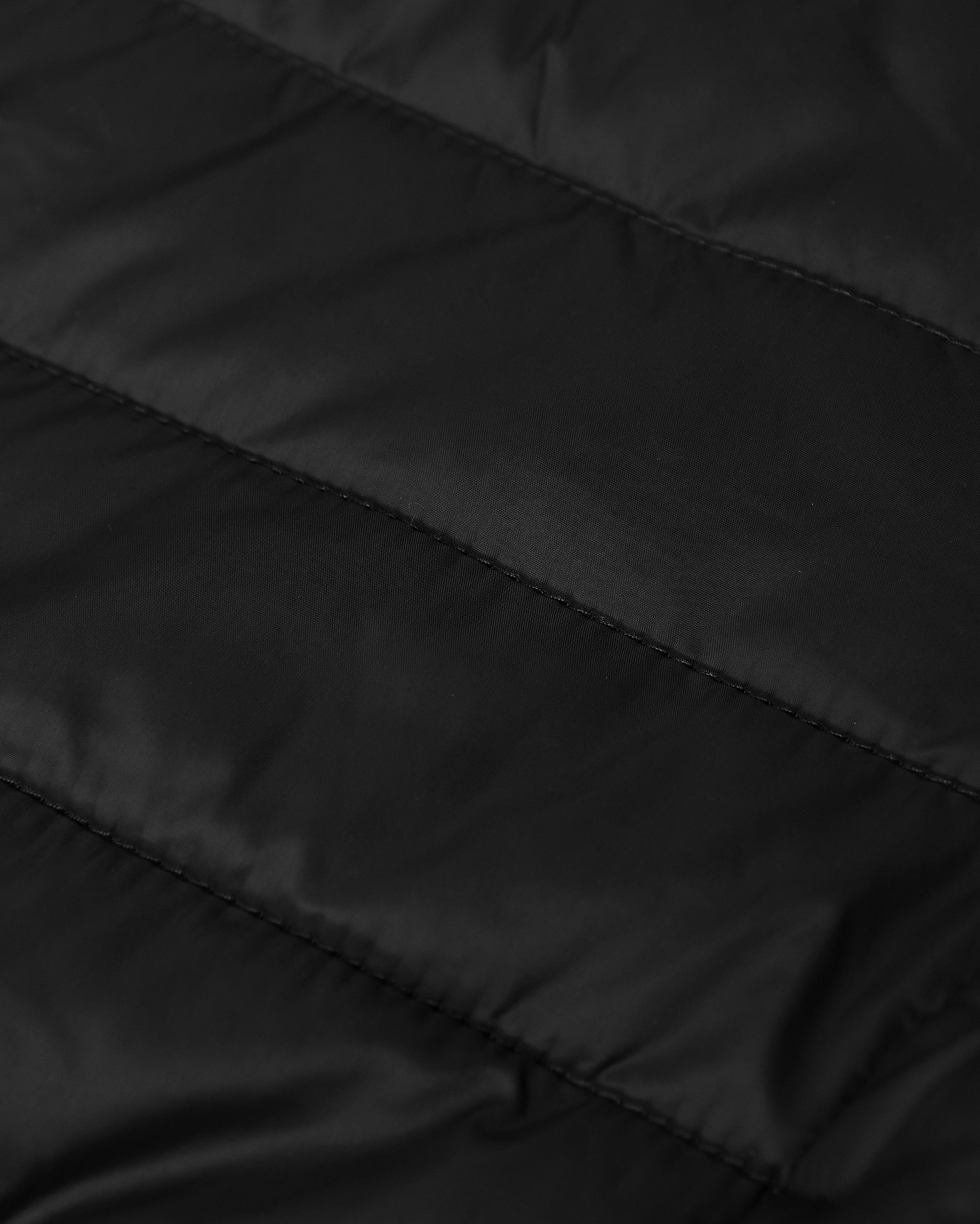 Black Hooded Puffer Jacket - Image 11