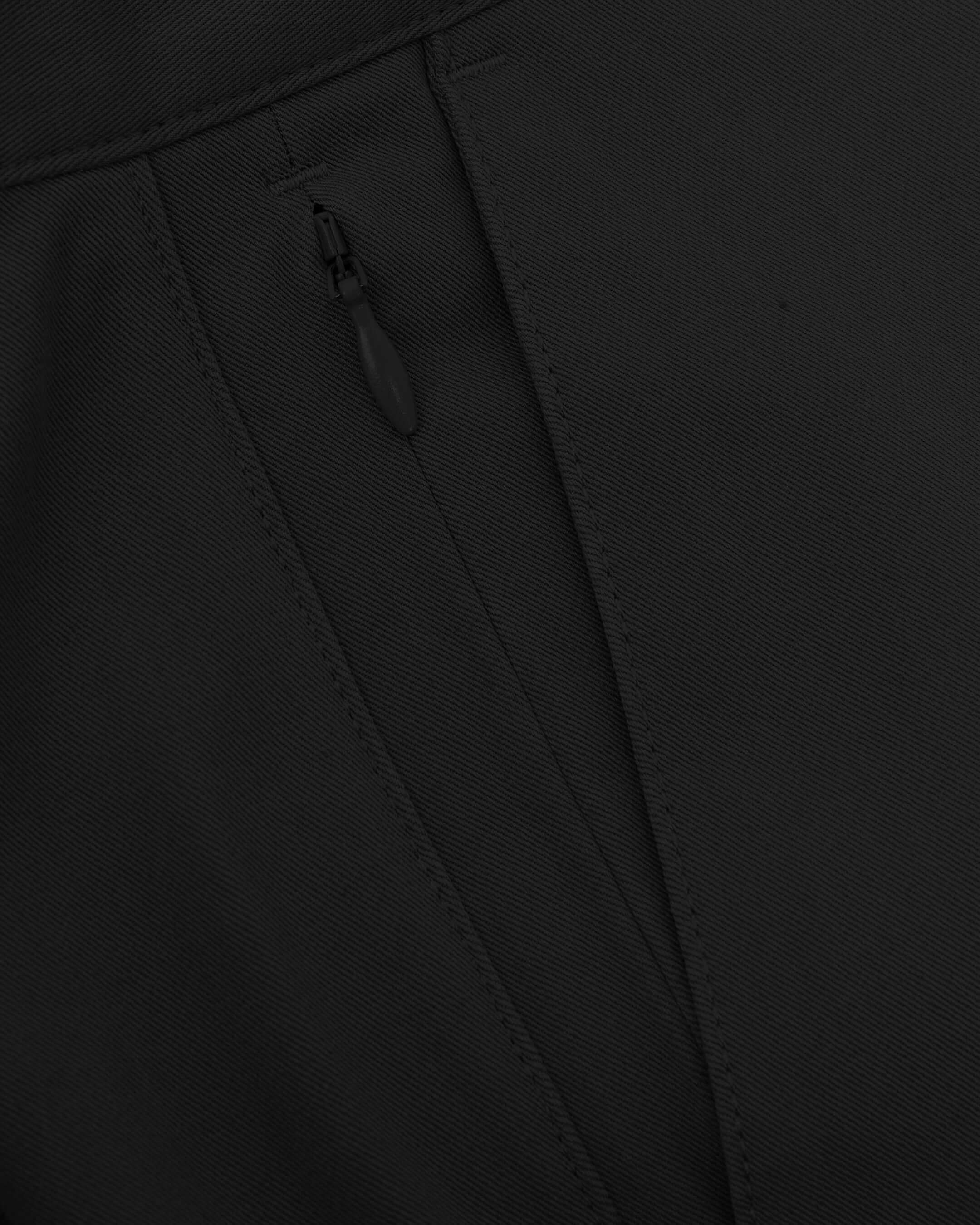 7" Black Classic Twill Shorts - Image 8