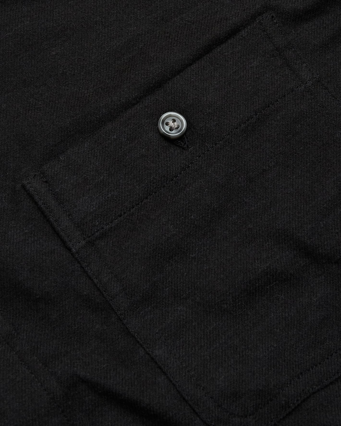 Black Long Sleeve Flannel Shirt - Image 8