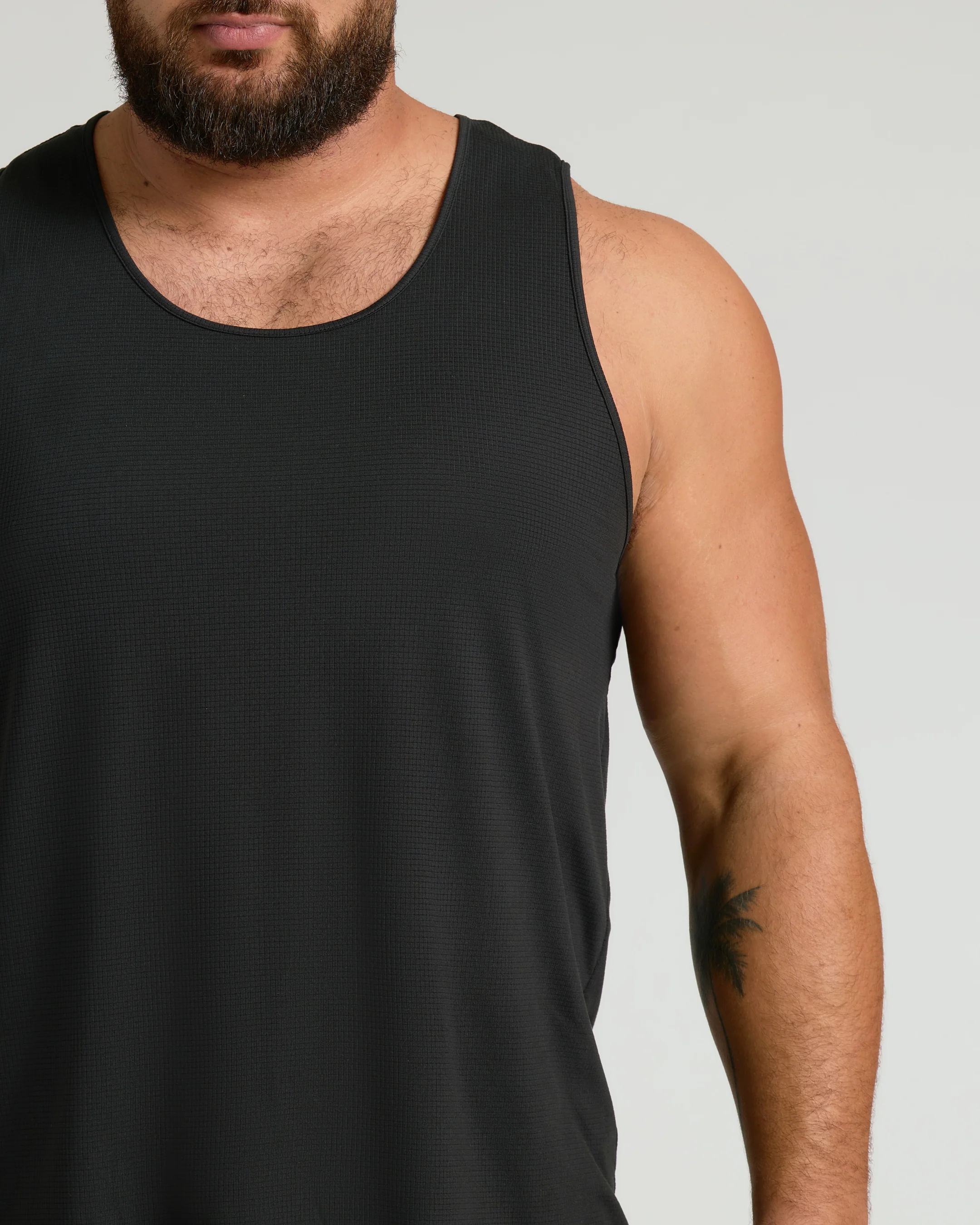 Black & Navy Sleeveless Active Mesh Tank 2-Pack - Image 5