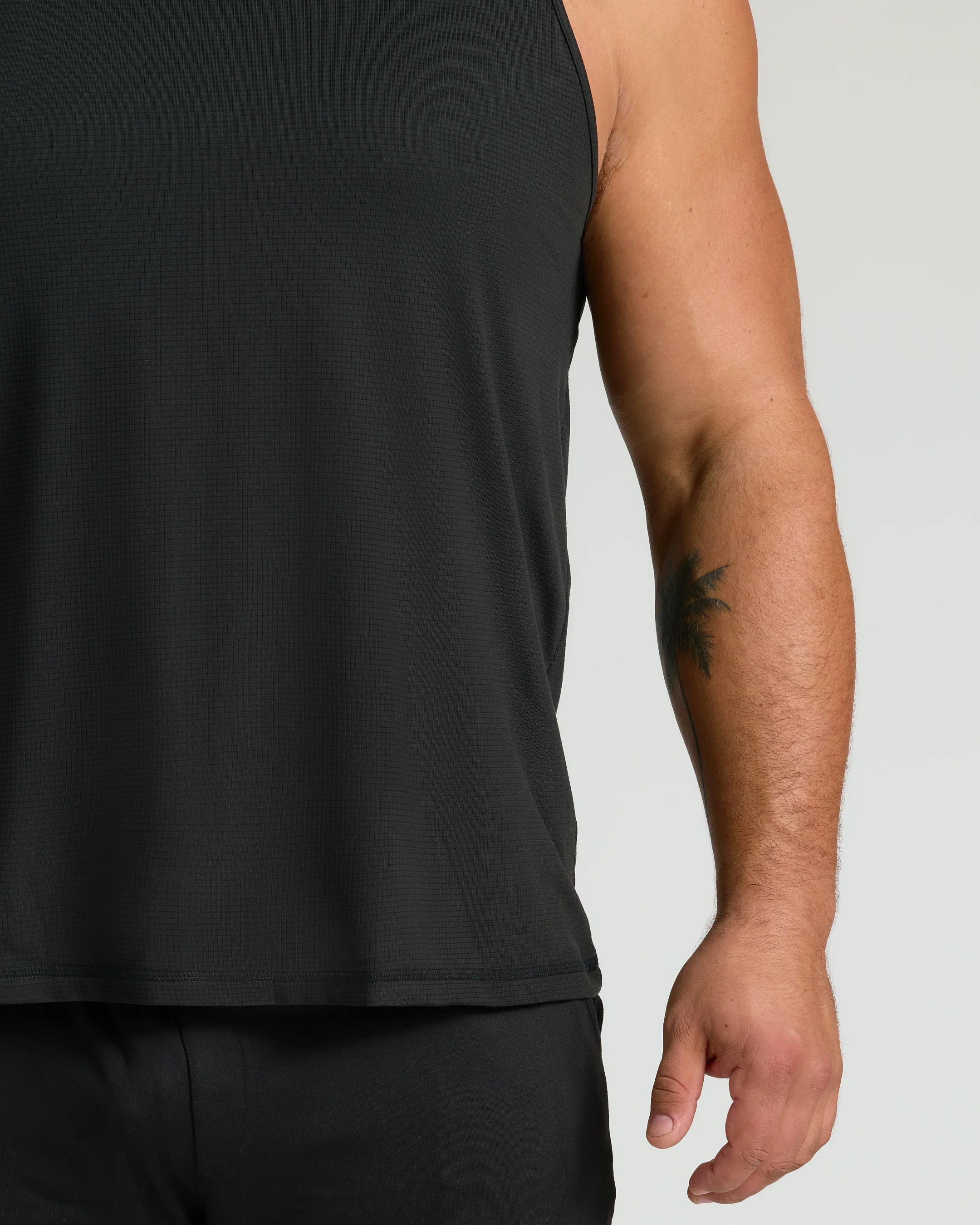 Black & Navy Sleeveless Active Mesh Tank 2-Pack - Image 6