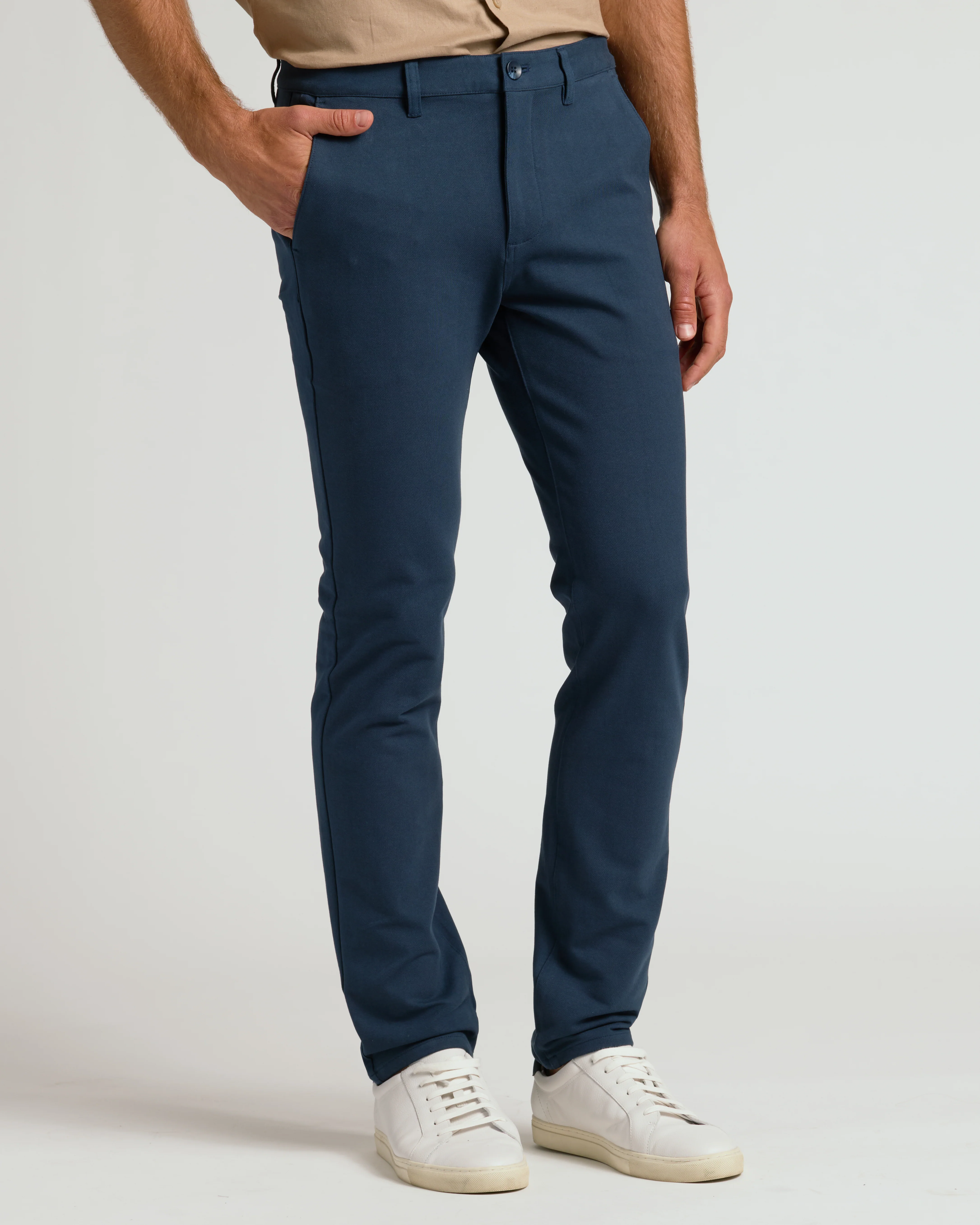 Black & Navy Slim Chino Pants 2-Pack - Image 3