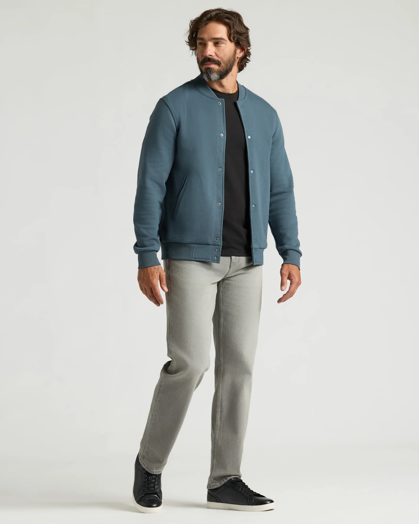 Neptune Fleece Bomber Jacket - Image 4