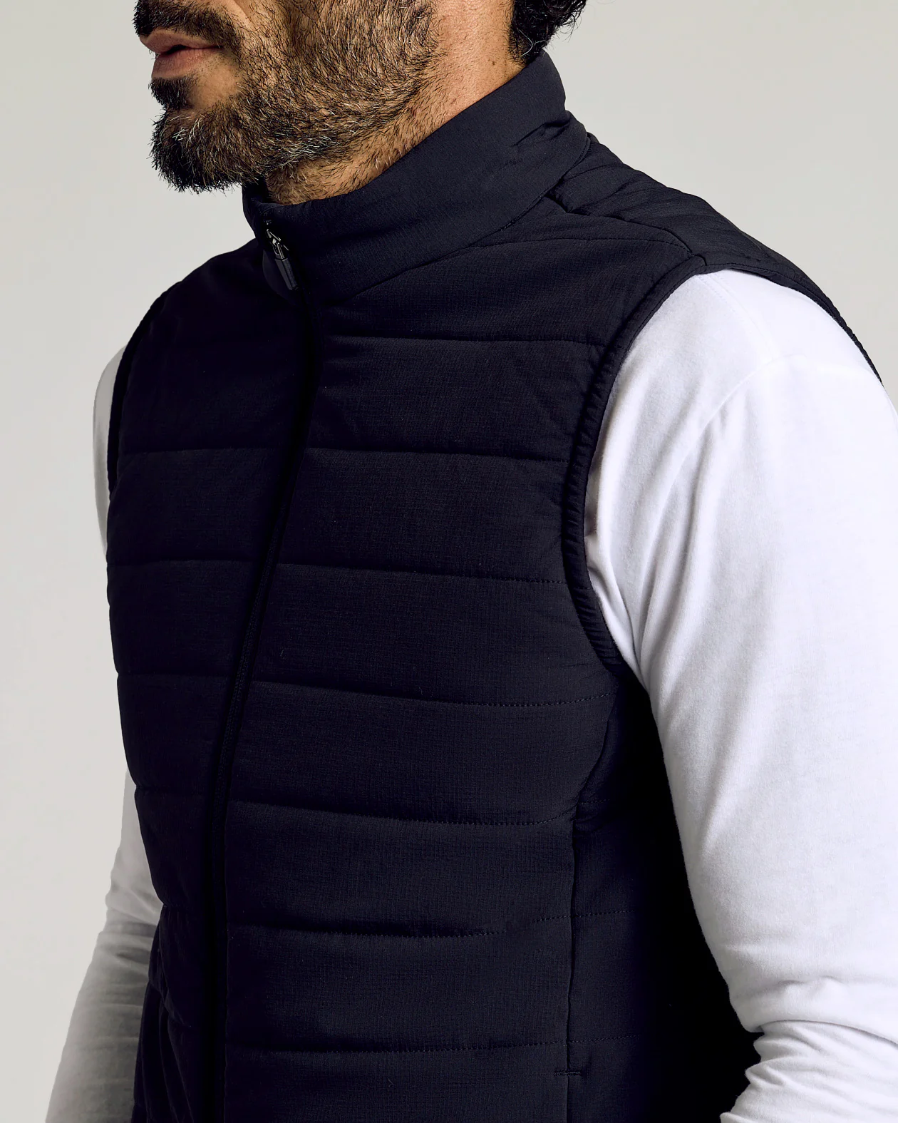 Black Puffer Vest - Image 7