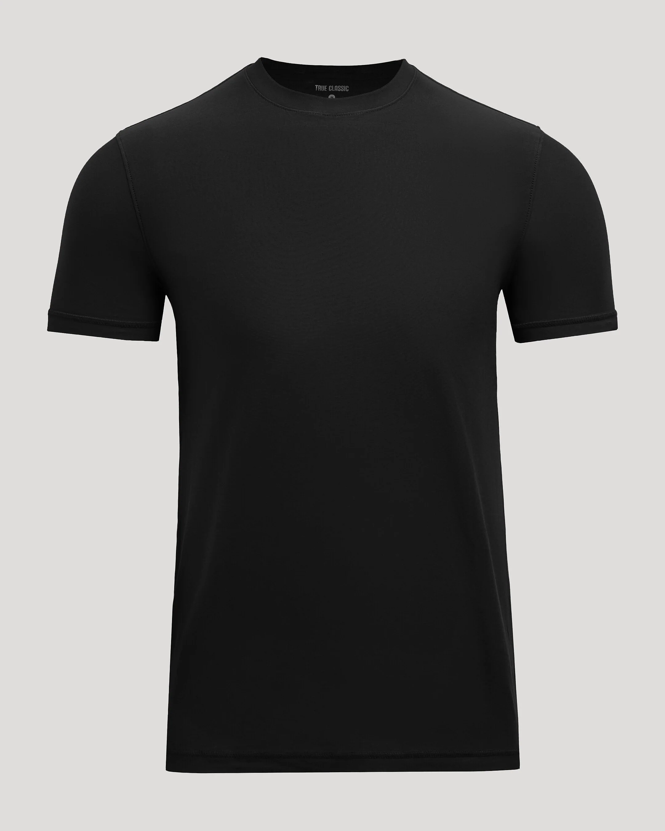 Black Active Crew Neck Tee - Image 2
