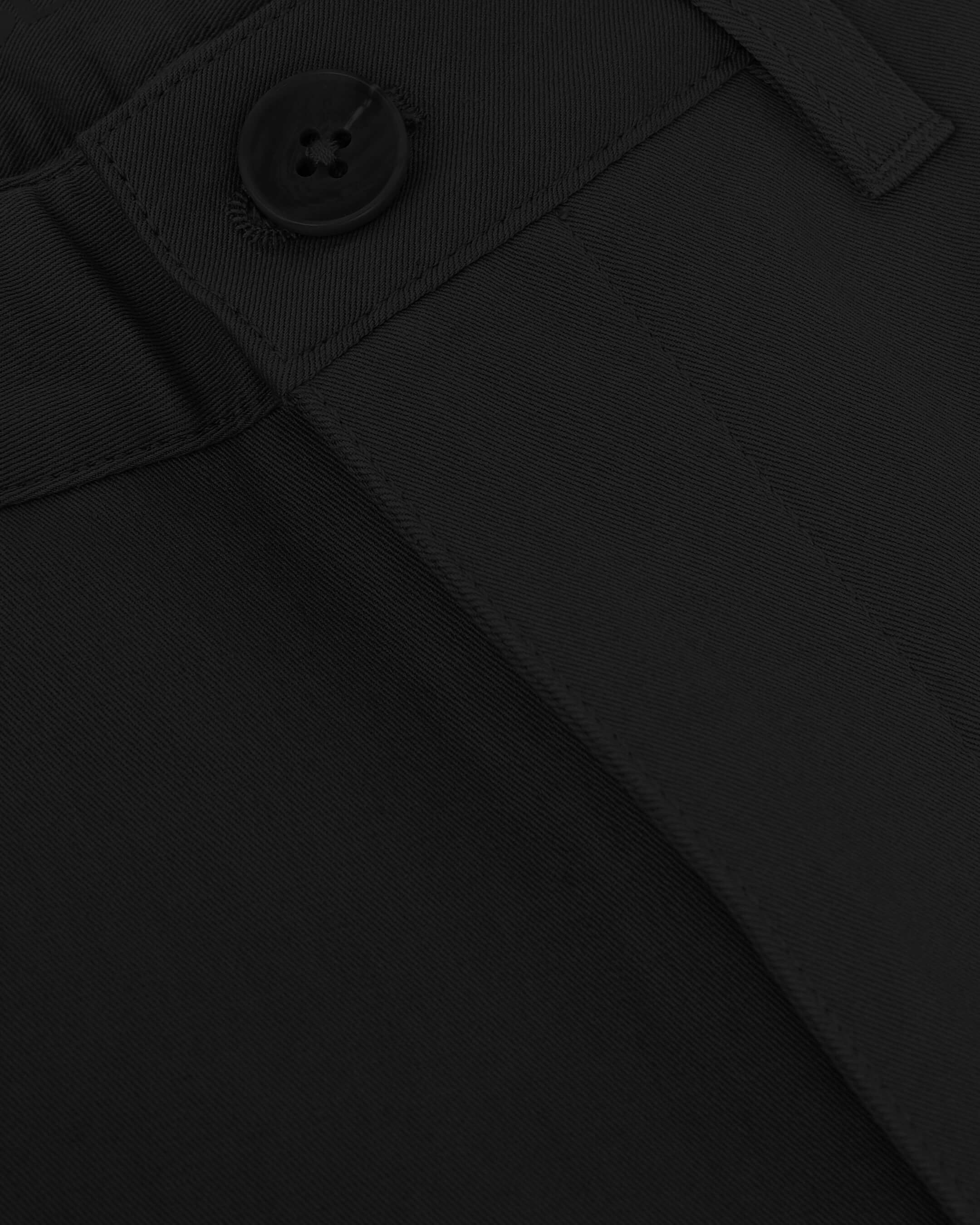 Black Slim Twill Chino Pant - Image 7