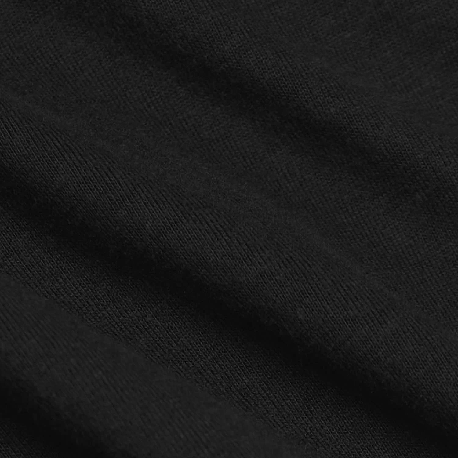 Black Tall Straight Hem Crew Neck T-Shirt - Image 9