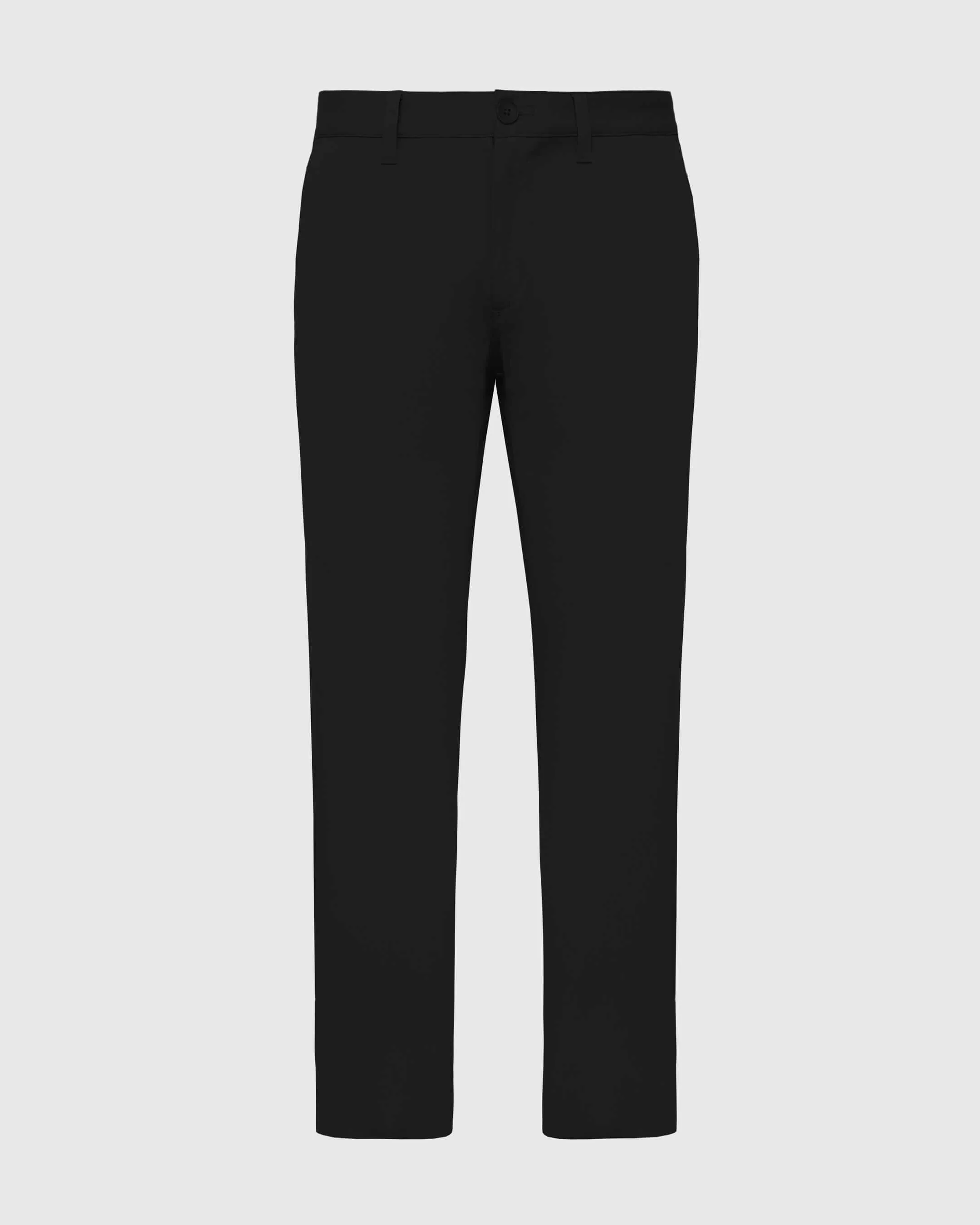 Black Straight Twill Chino Pant - Image 2