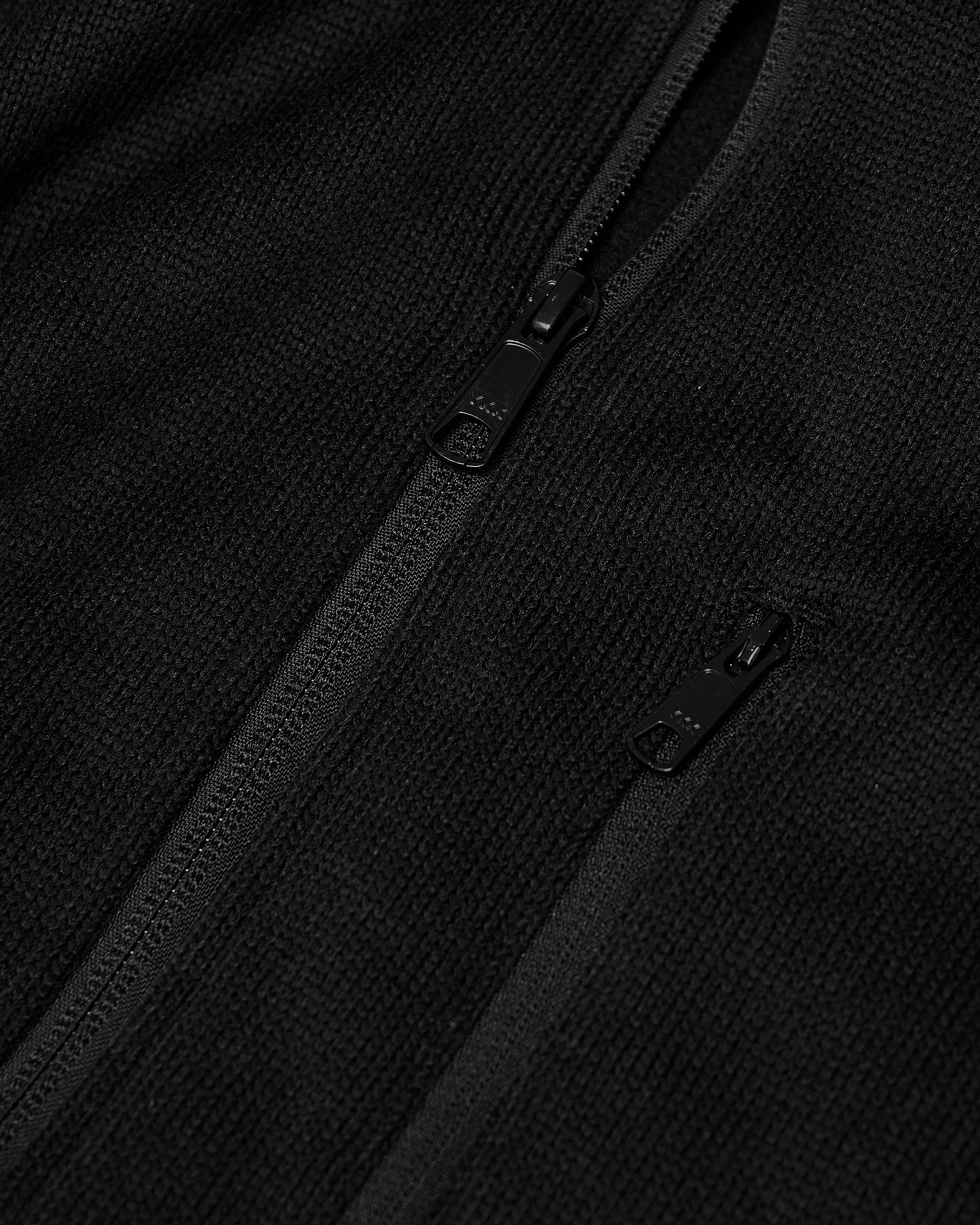 Black Sweater Fleece Jacket - Image 7