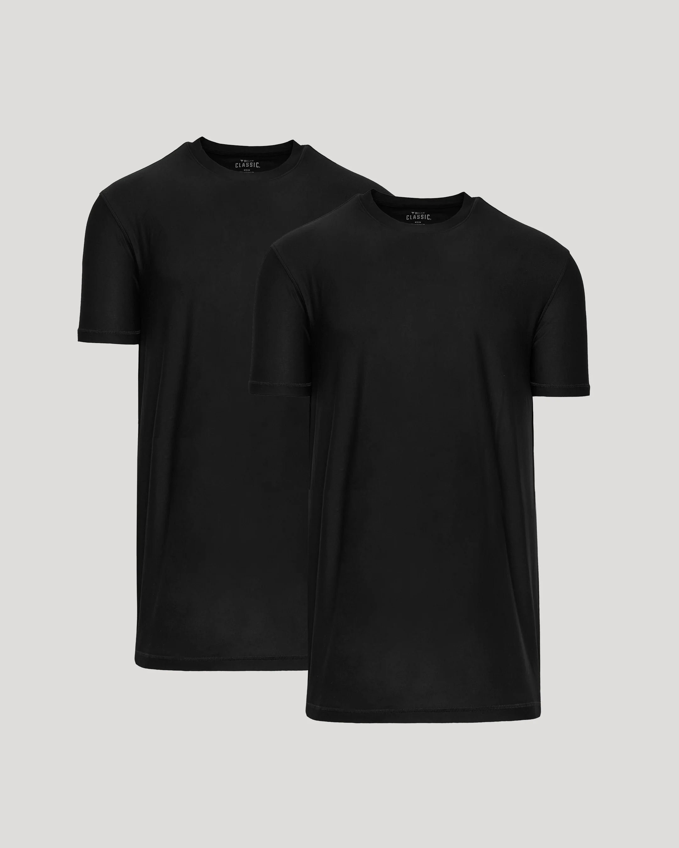 Black Tall Active Crew 2-Pack