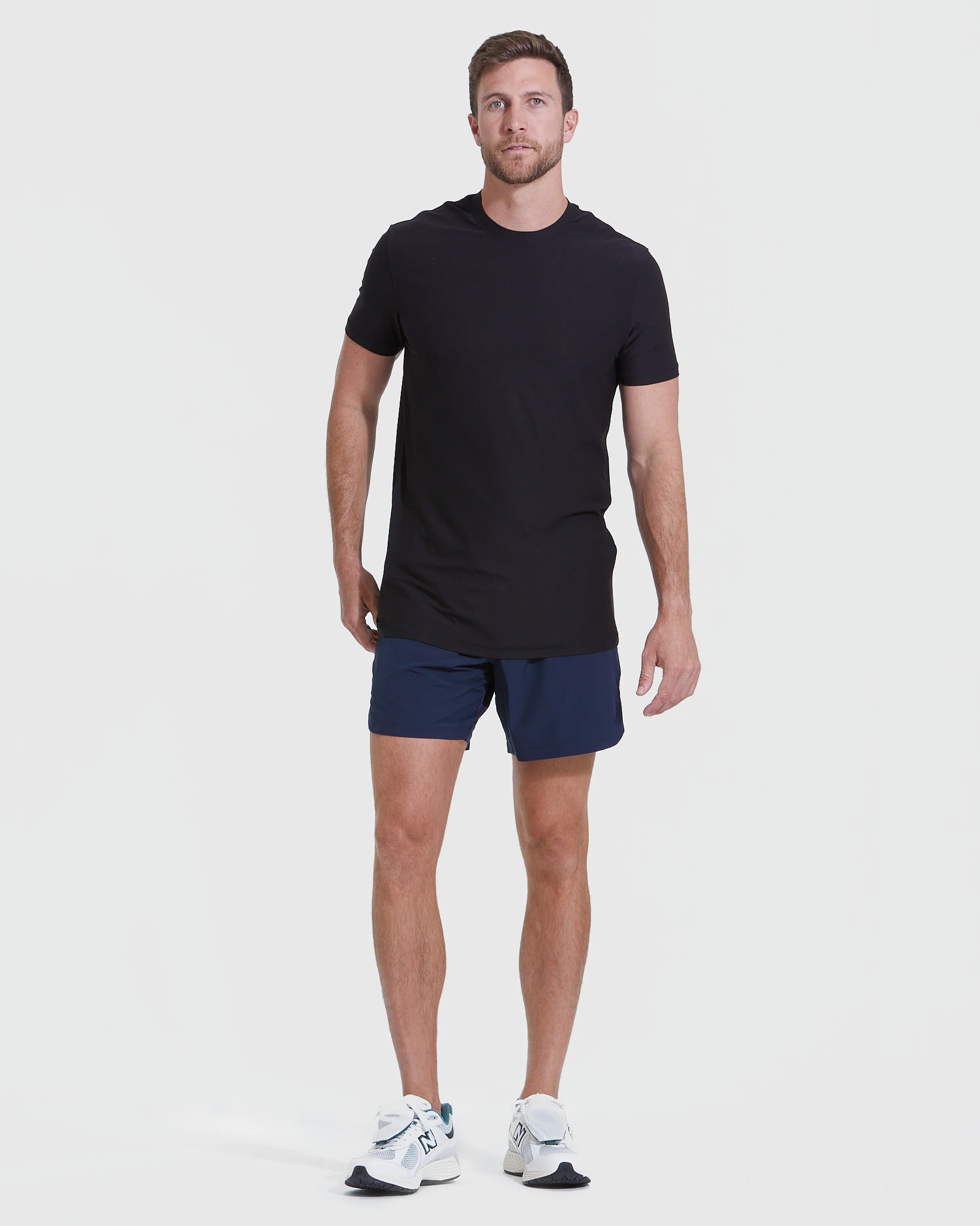 Black Tall Active Crew 2-Pack - Image 3