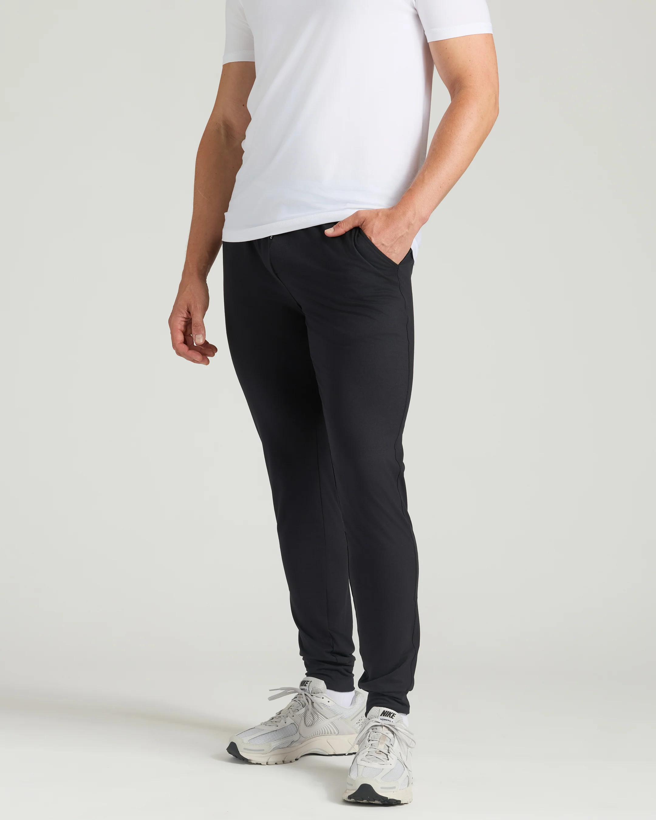 Black Tall Active Joggers - Image 5