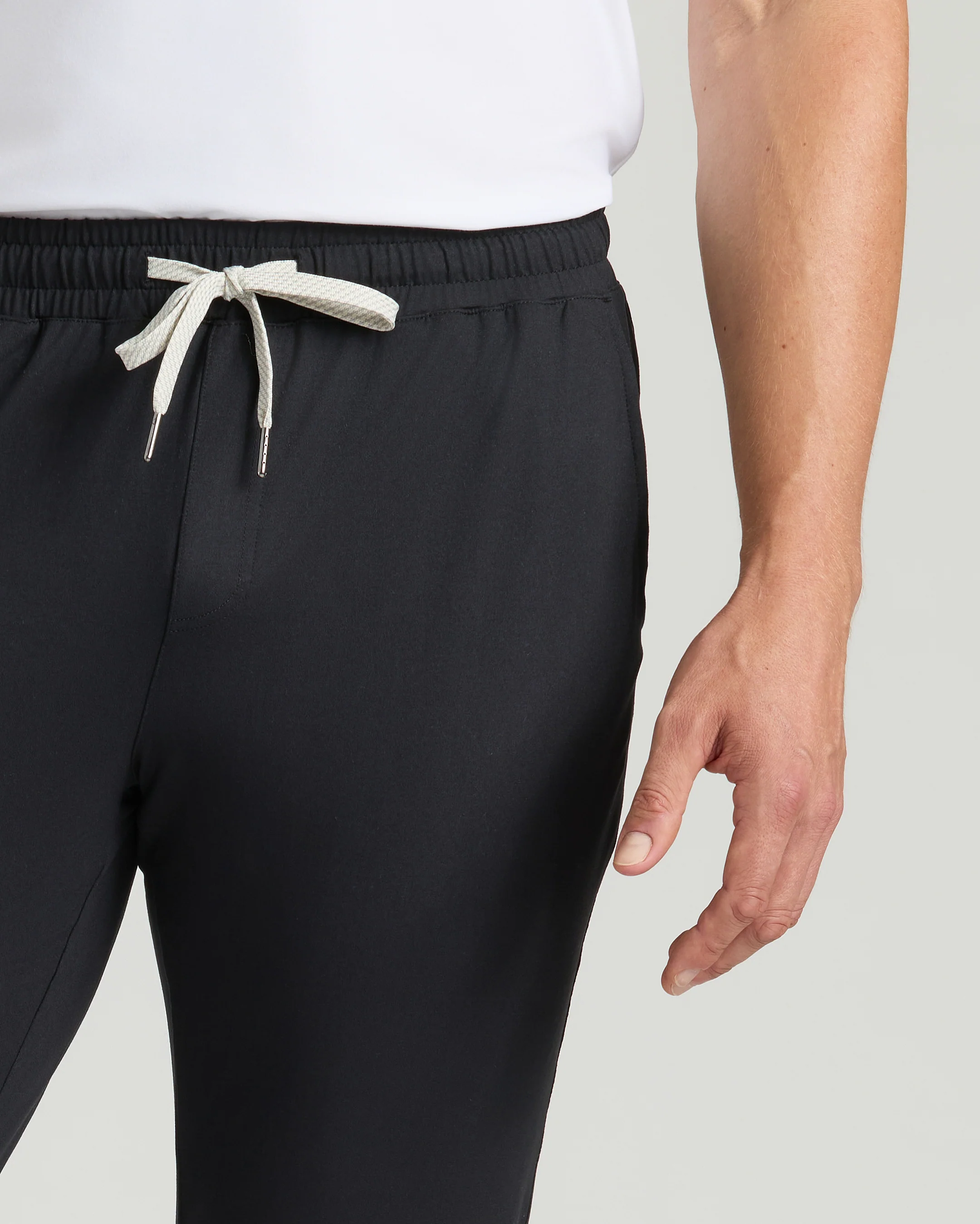 Black Tall Active Joggers - Image 6