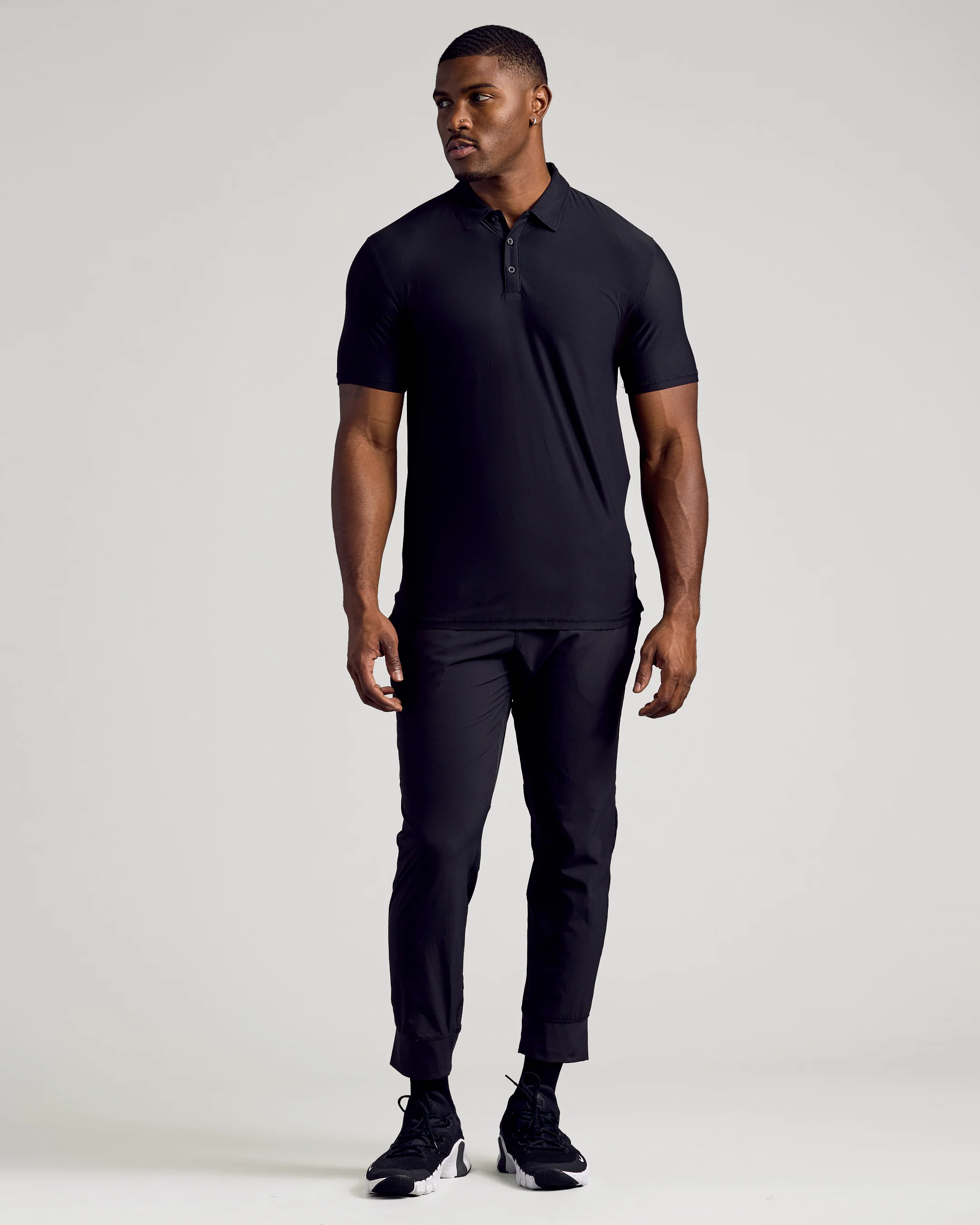 Black Tall Active Polo 3-Pack - Image 5