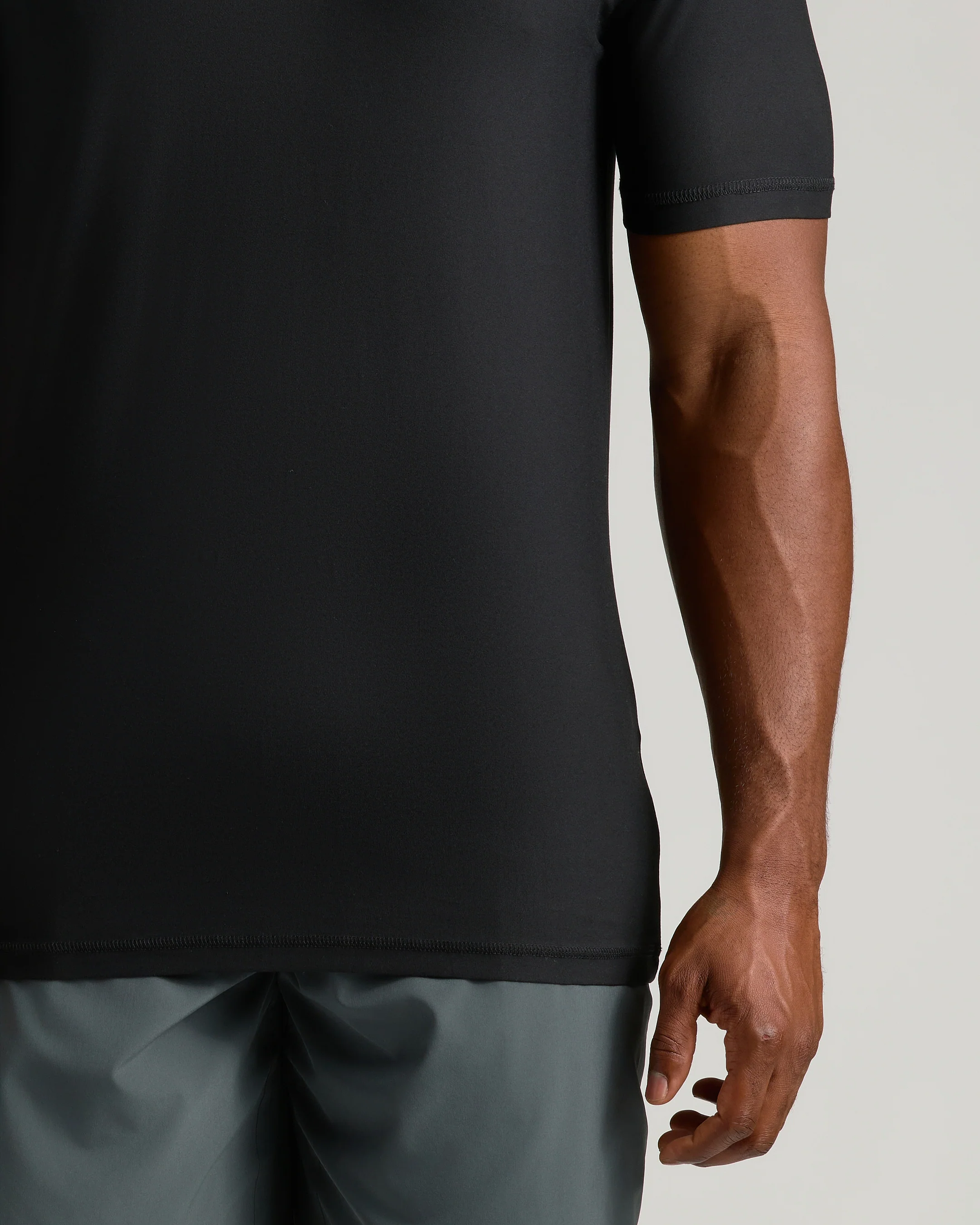 Black Tall Active V-Neck - Image 6