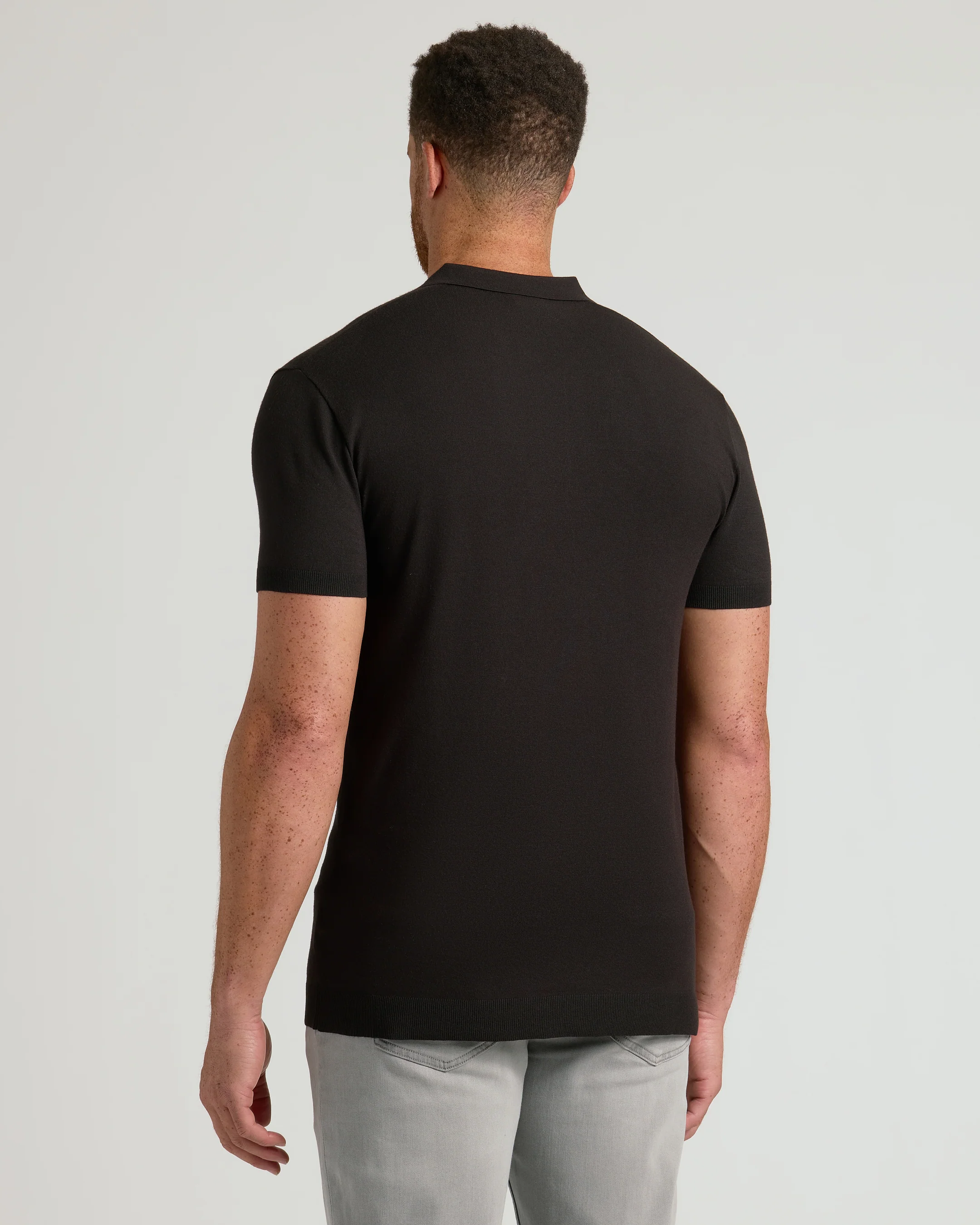 Black Tall Dressy Polo 3-Pack - Image 3