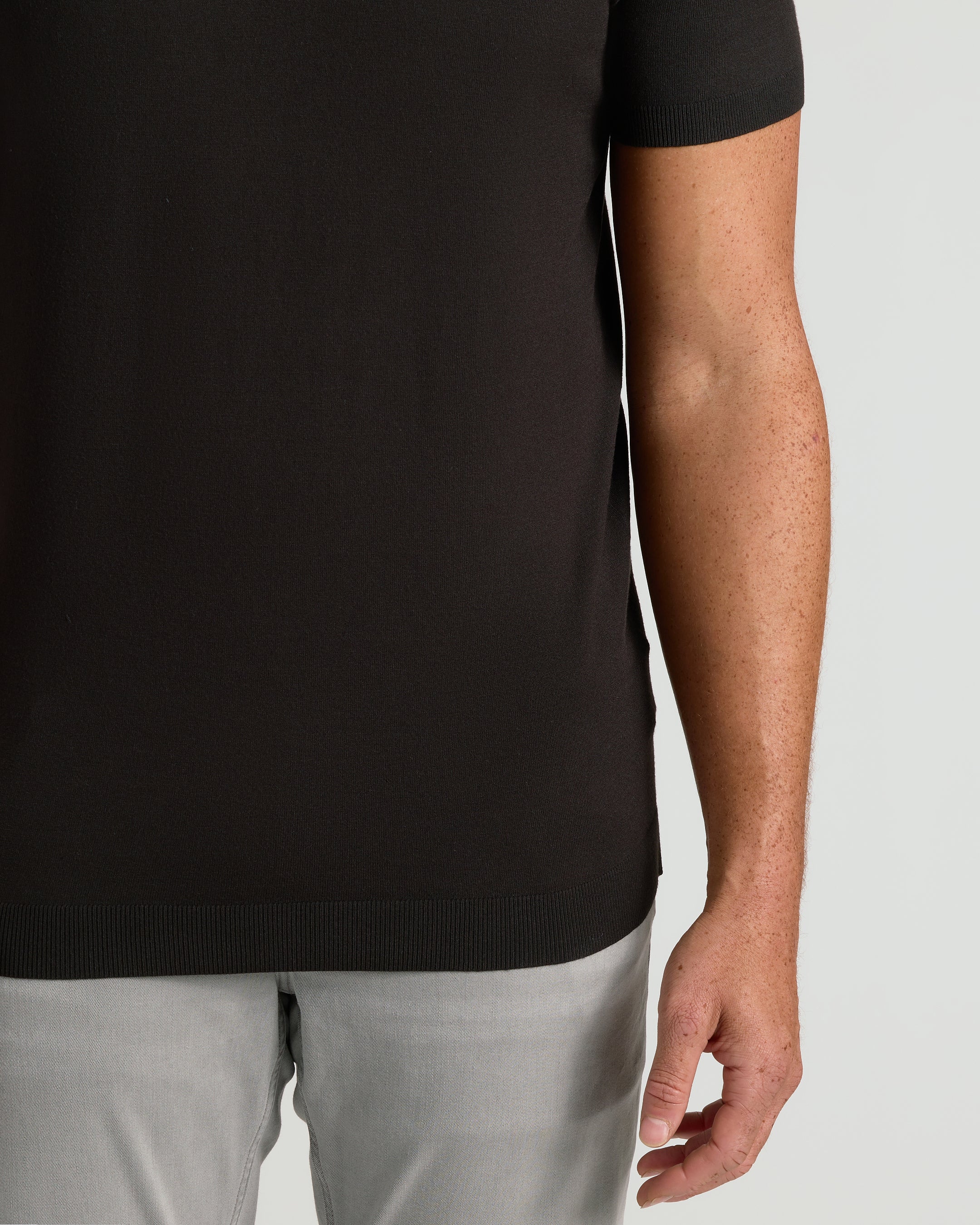 Black Tall Dressy Polo 6-Pack - Image 4