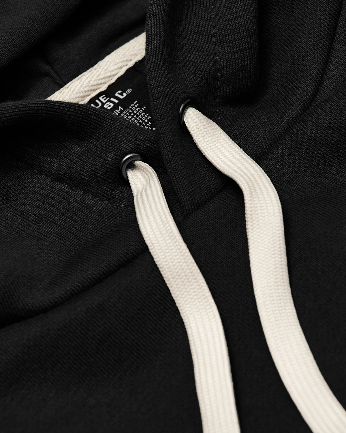 Black Tall Fleece French Terry Pullover Hoodie - Image 8