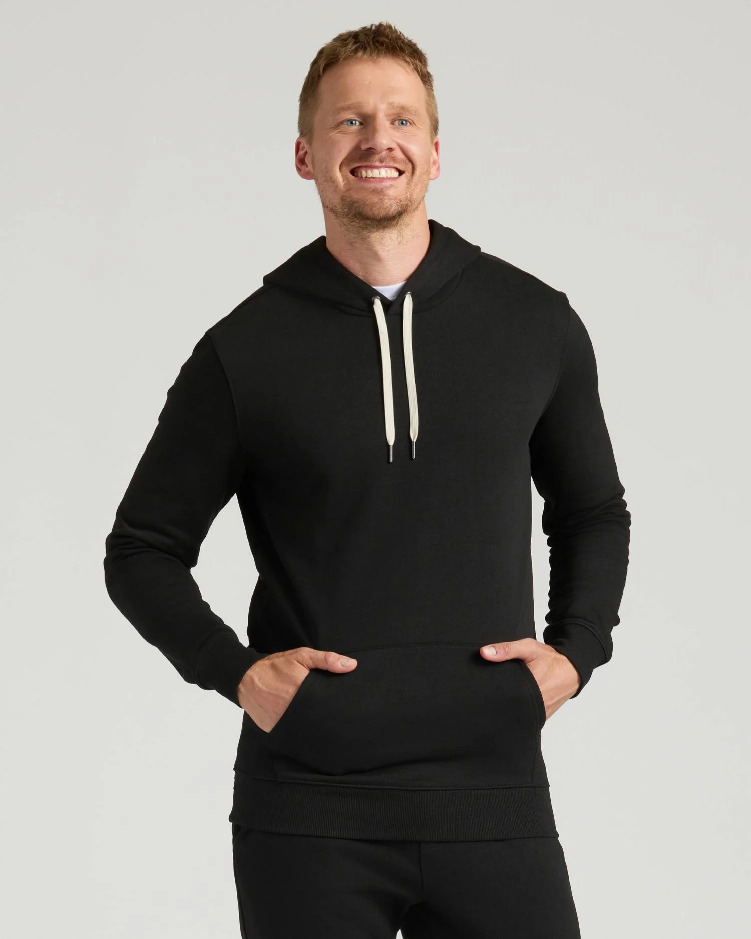Black Tall Fleece Pullover Hoodie & Joggers 2-Pack - Image 7