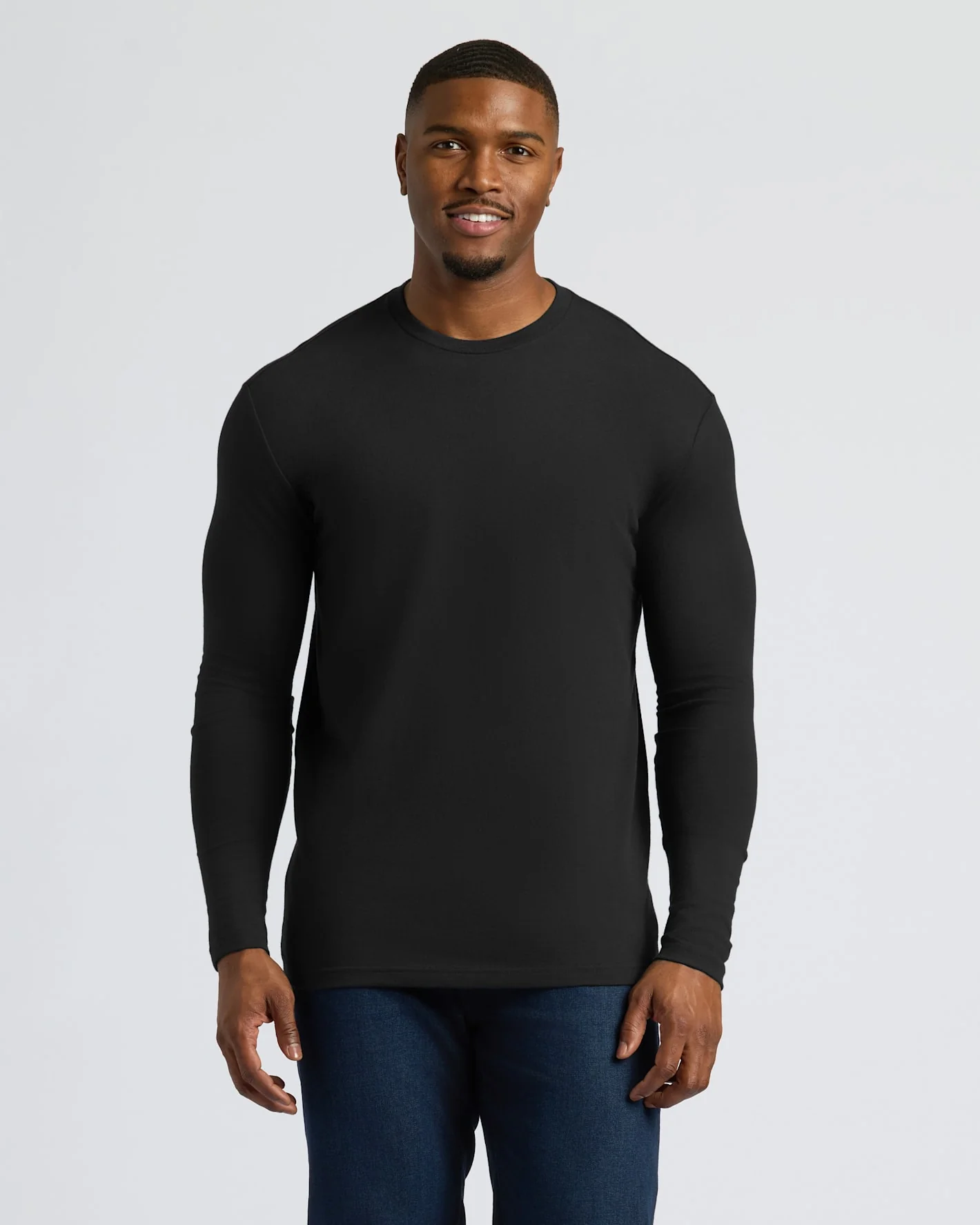 Black Tall Long Sleeve T-Shirt