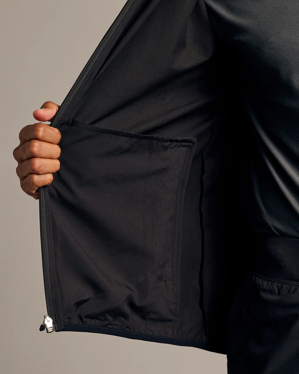 Black Tech Windbreaker - Image 6