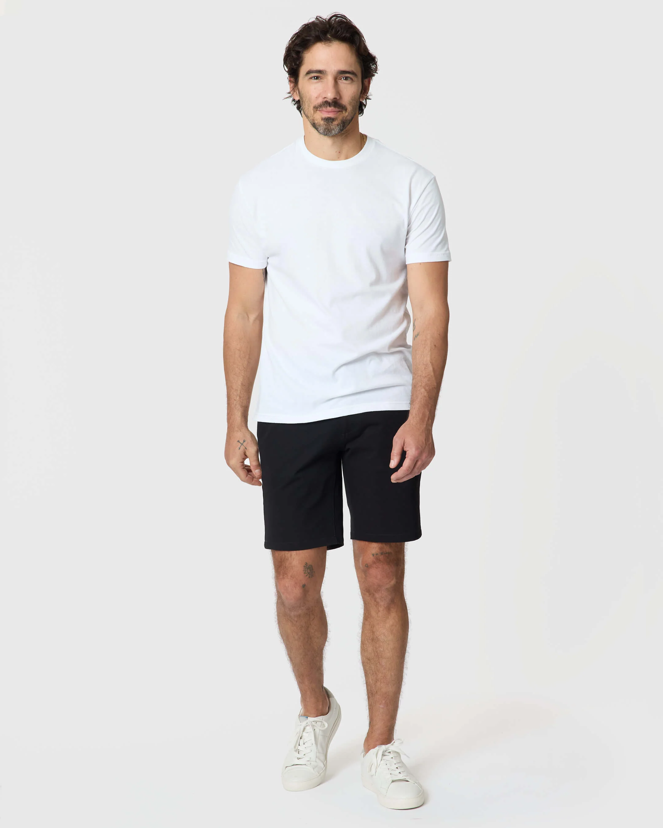 9" Black Classic Twill Shorts - Image 4