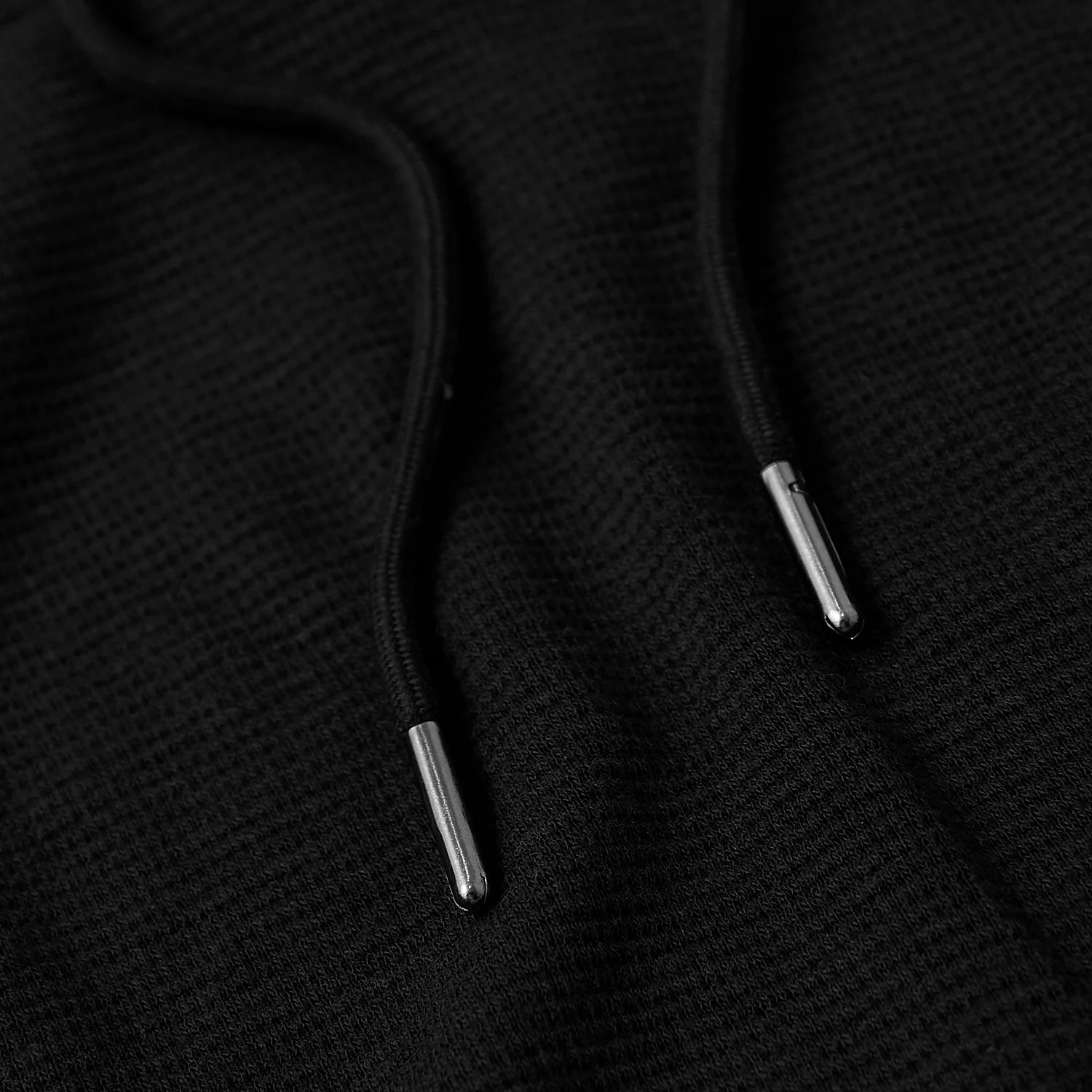 Black Waffle Hoodie - Image 10