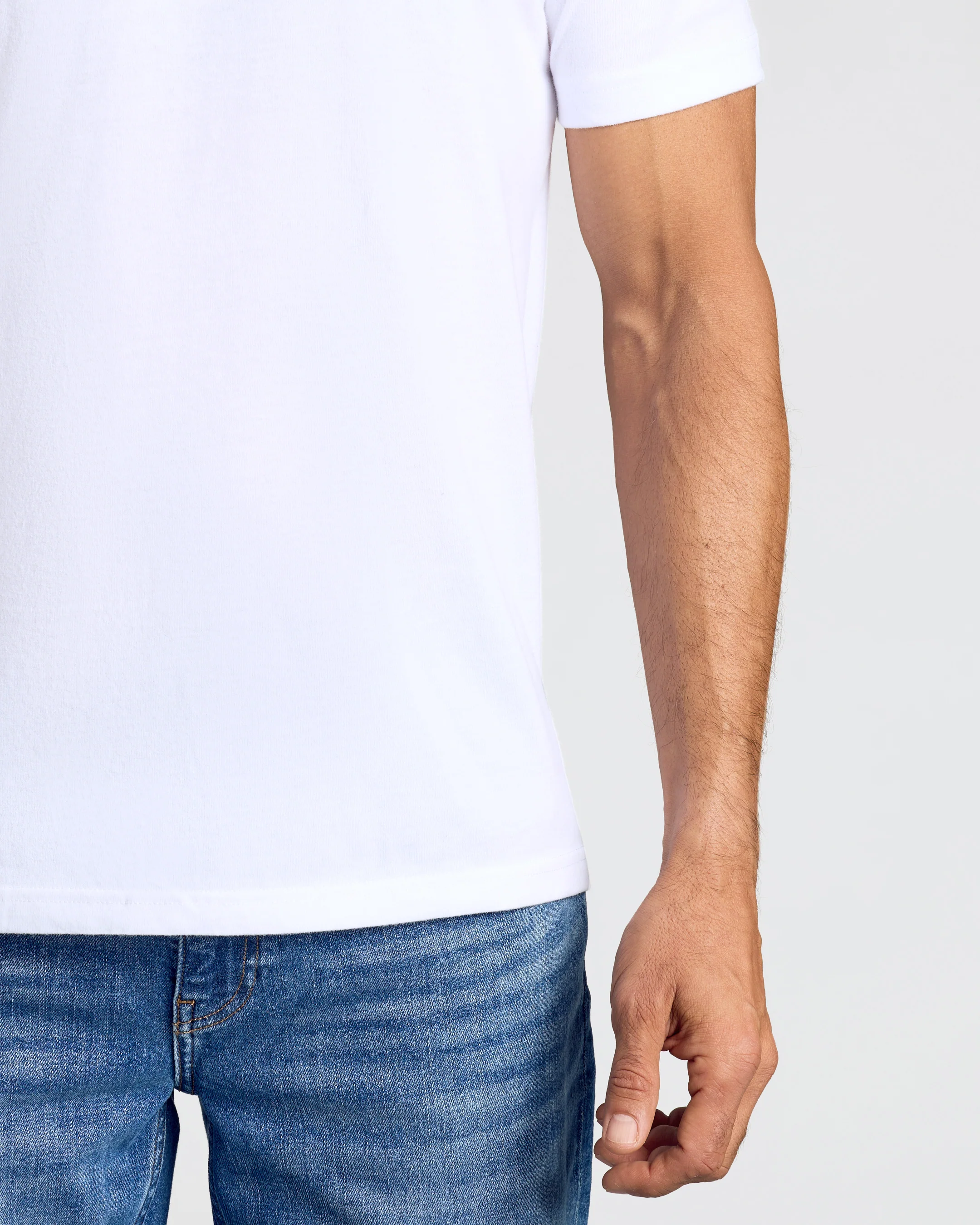 White Classic V-Neck 3-Pack - Image 6