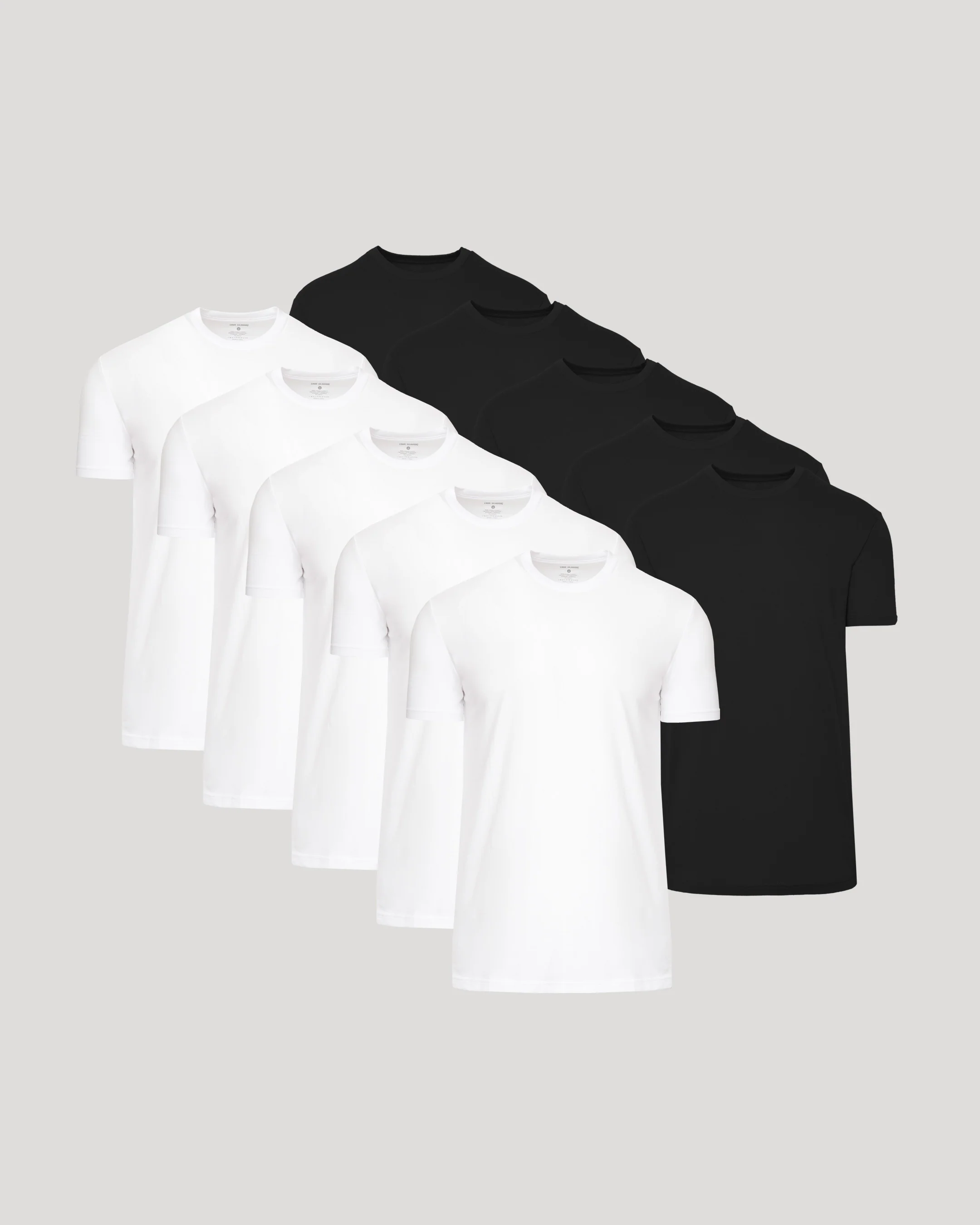 Black & White Tall Classic Crew 10-Pack