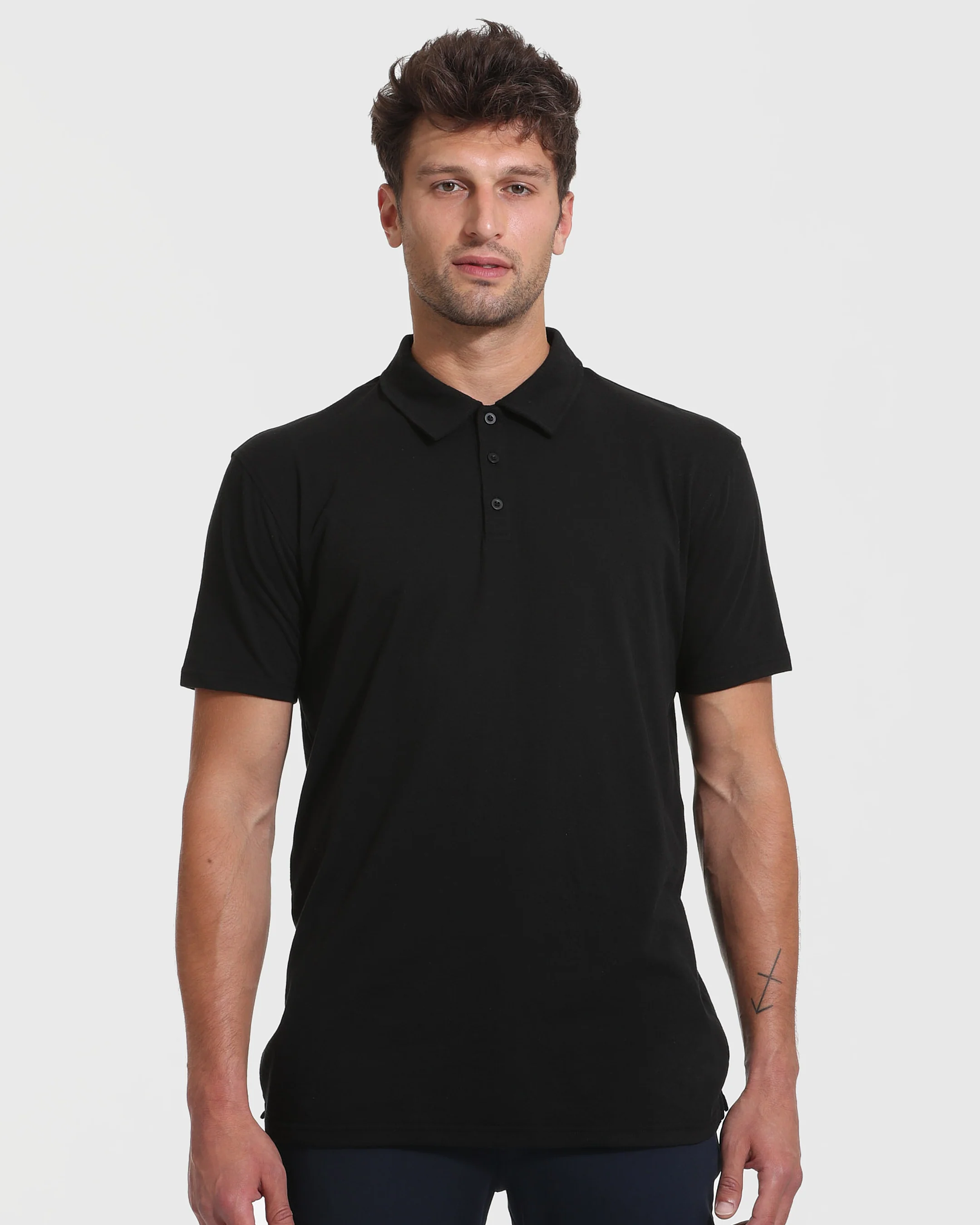 Black & White Tall Classic Polo 6-Pack - Image 2