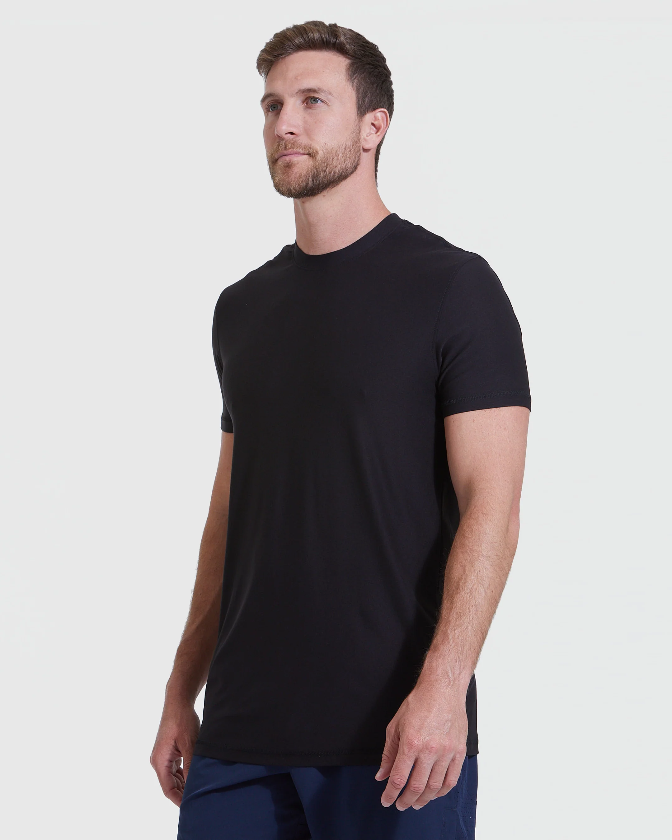 Black Tall Active Crew Neck 2.0 - Image 4