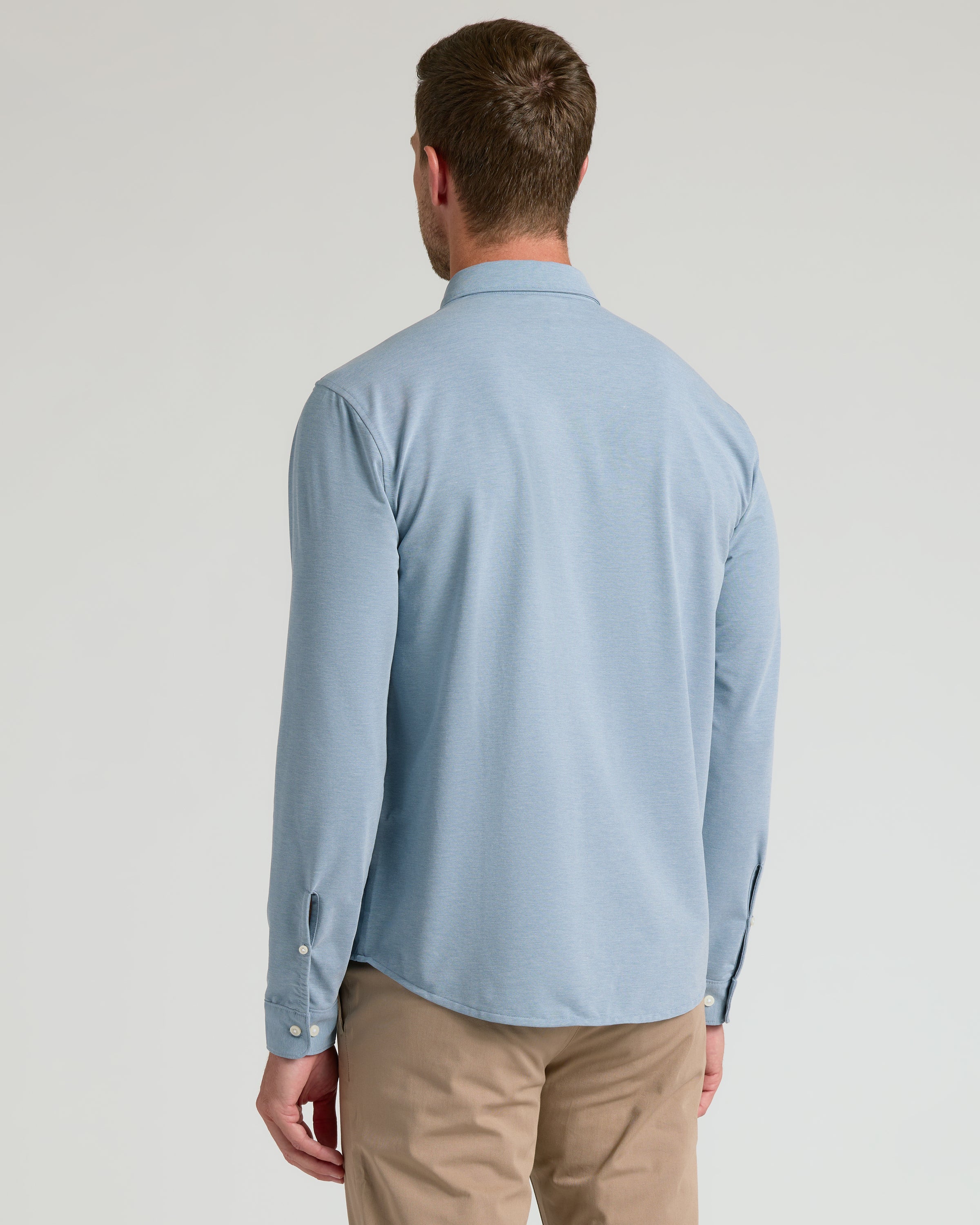 Blue Stretch Oxford 2.0 - Image 3