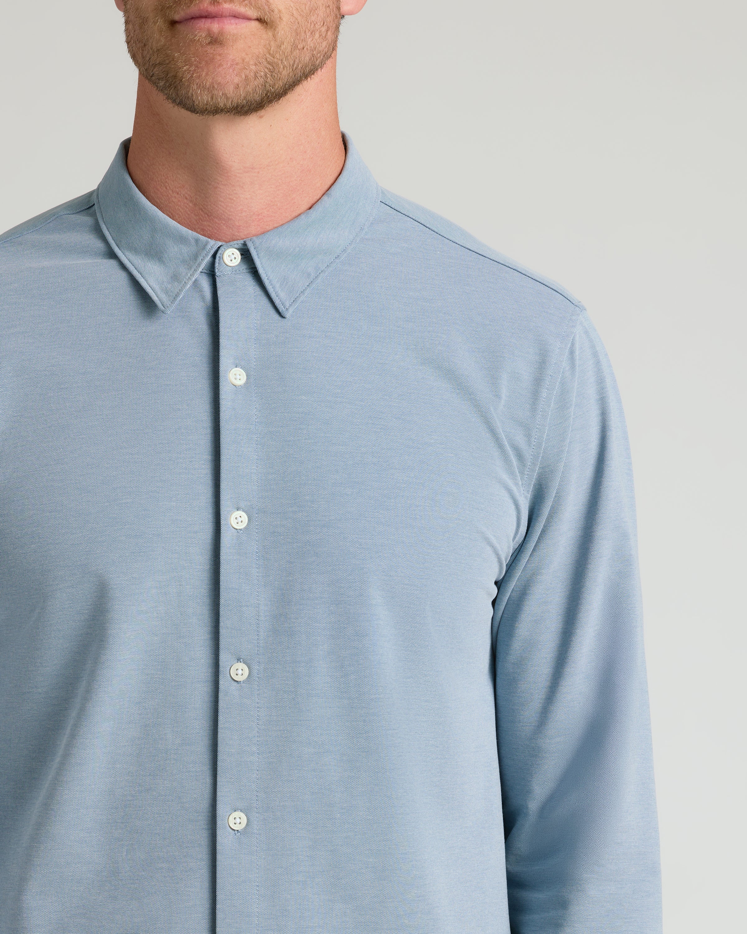 Blue Stretch Oxford 2.0 - Image 6