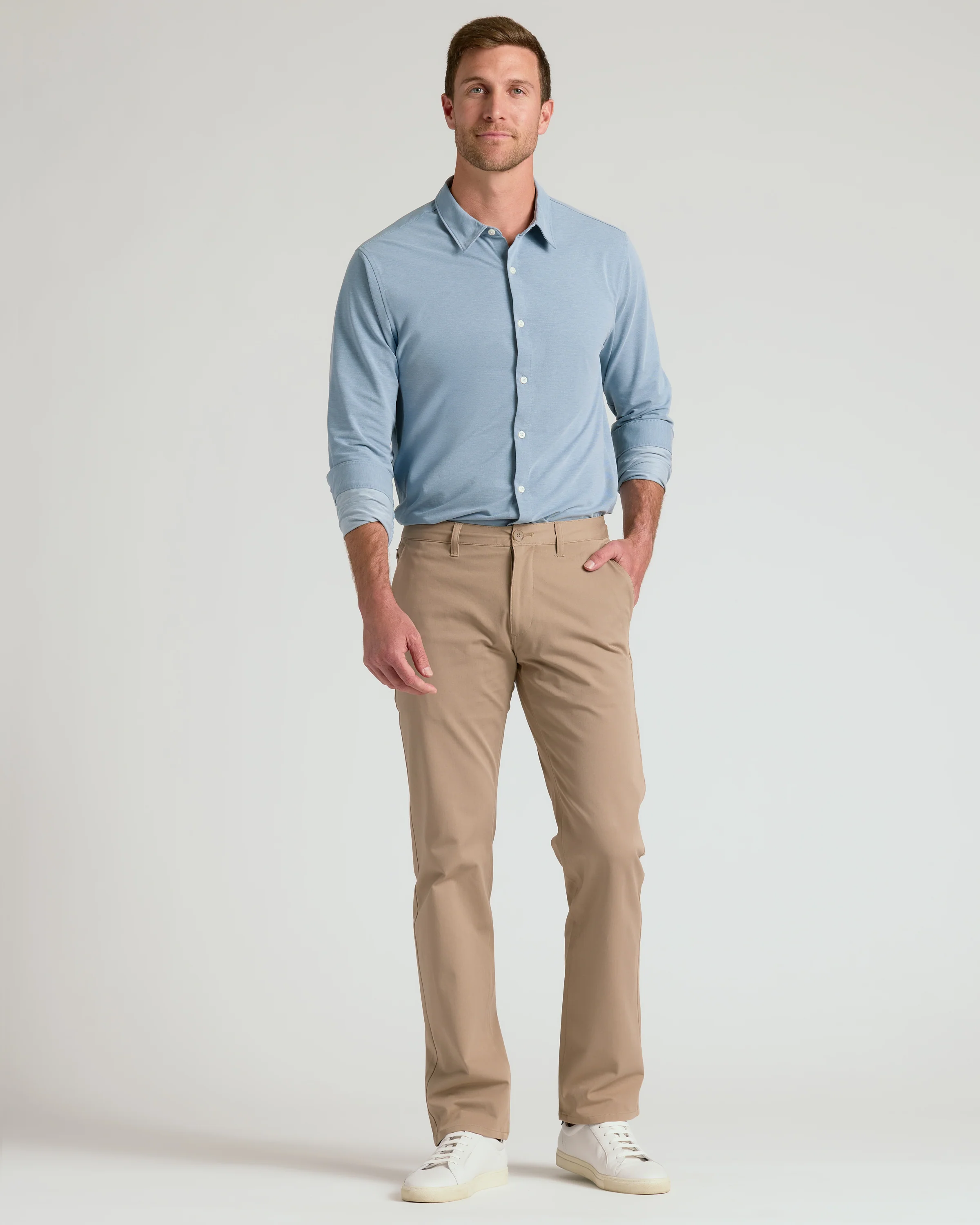 Blue Stretch Oxford 2.0 - Image 8