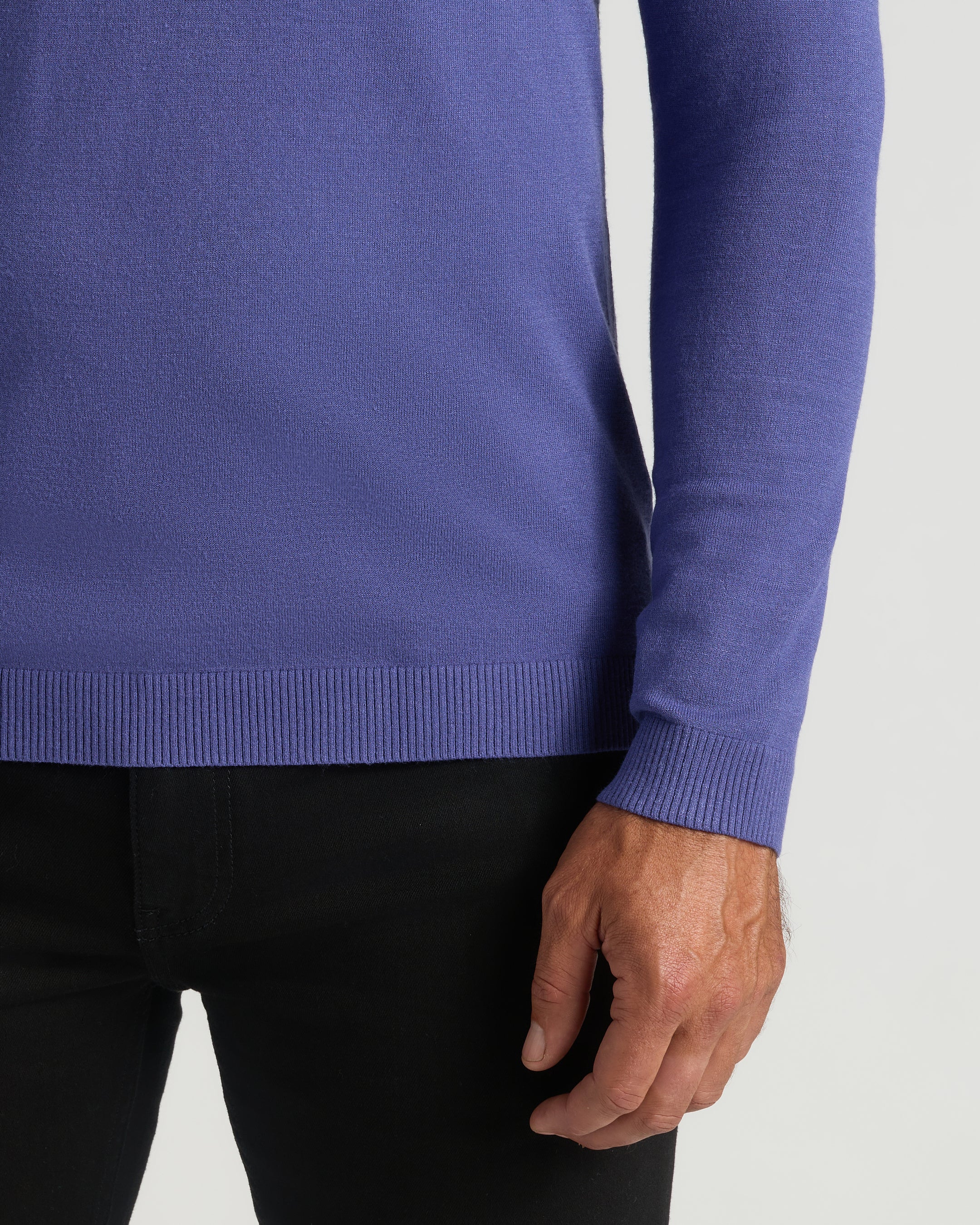 Blueberry Dressy V-Neck Sweater - Image 7