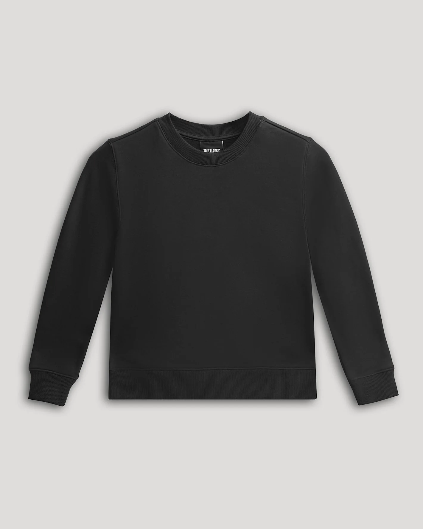 Boys' Black Fleece Crew Neck - Image 2