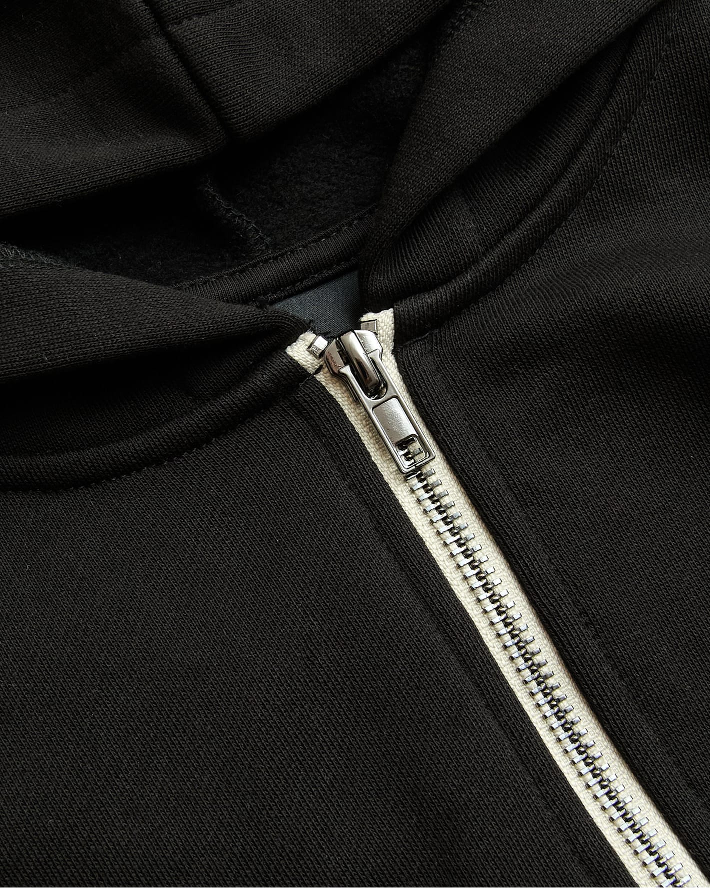 Boys' Black Fleece Full Zip Hoodie - Image 7