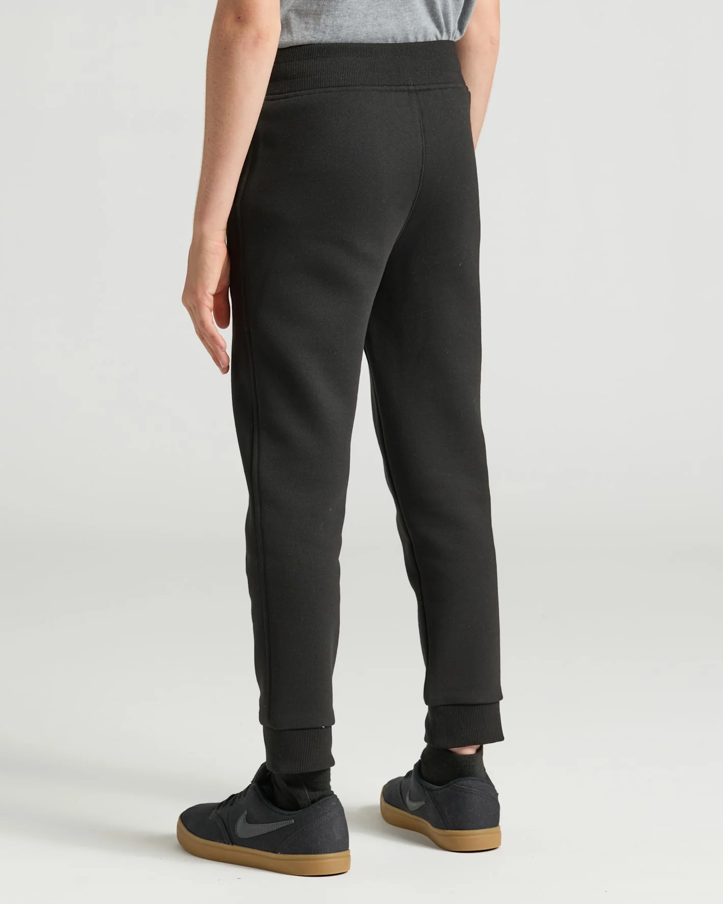 Boys' Black Fleece Jogger - Image 4