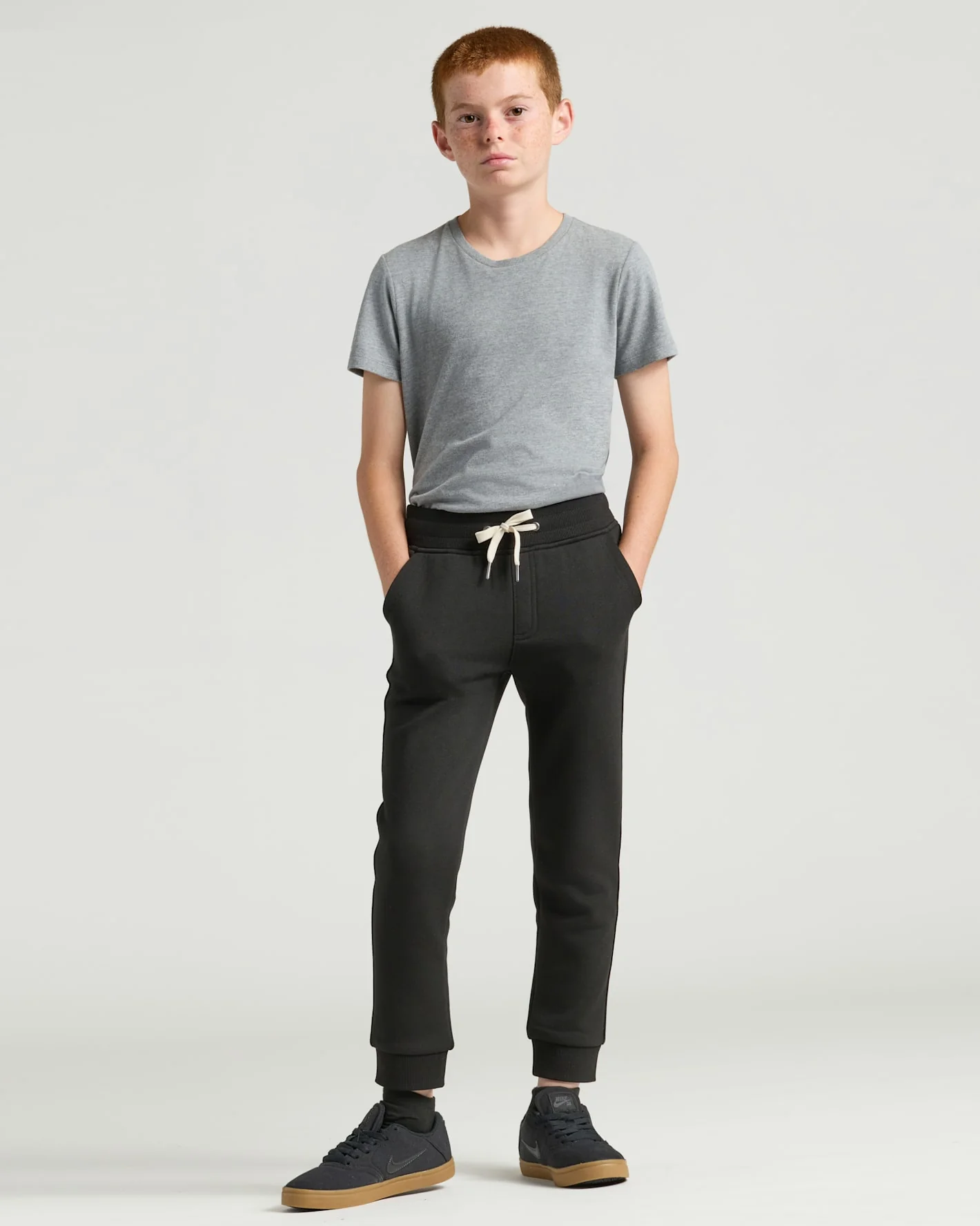Boys' Black Fleece Jogger - Image 6