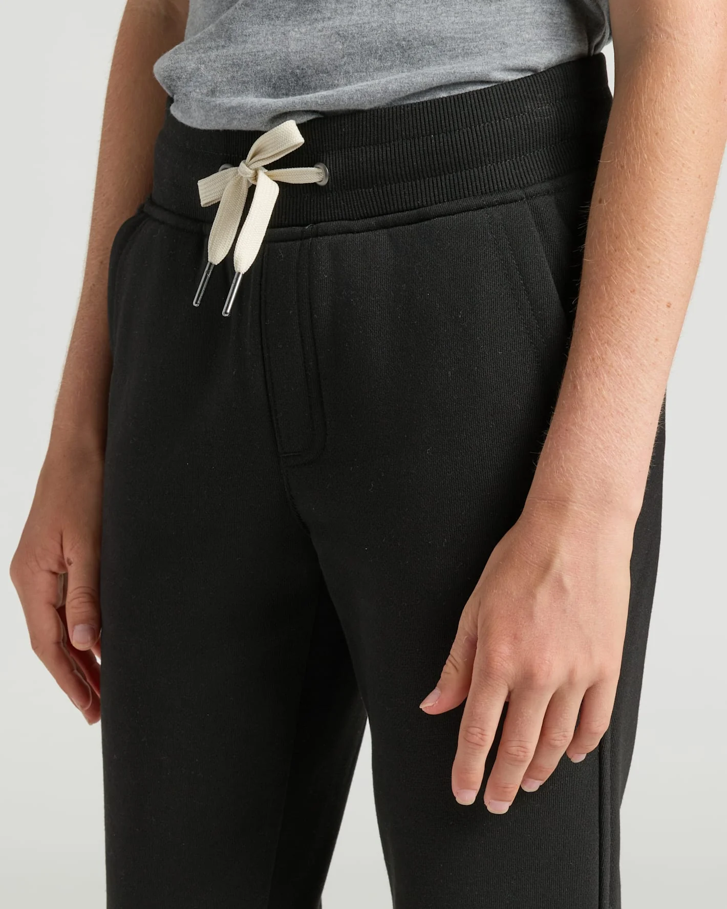 Boys' Black Fleece Jogger - Image 7