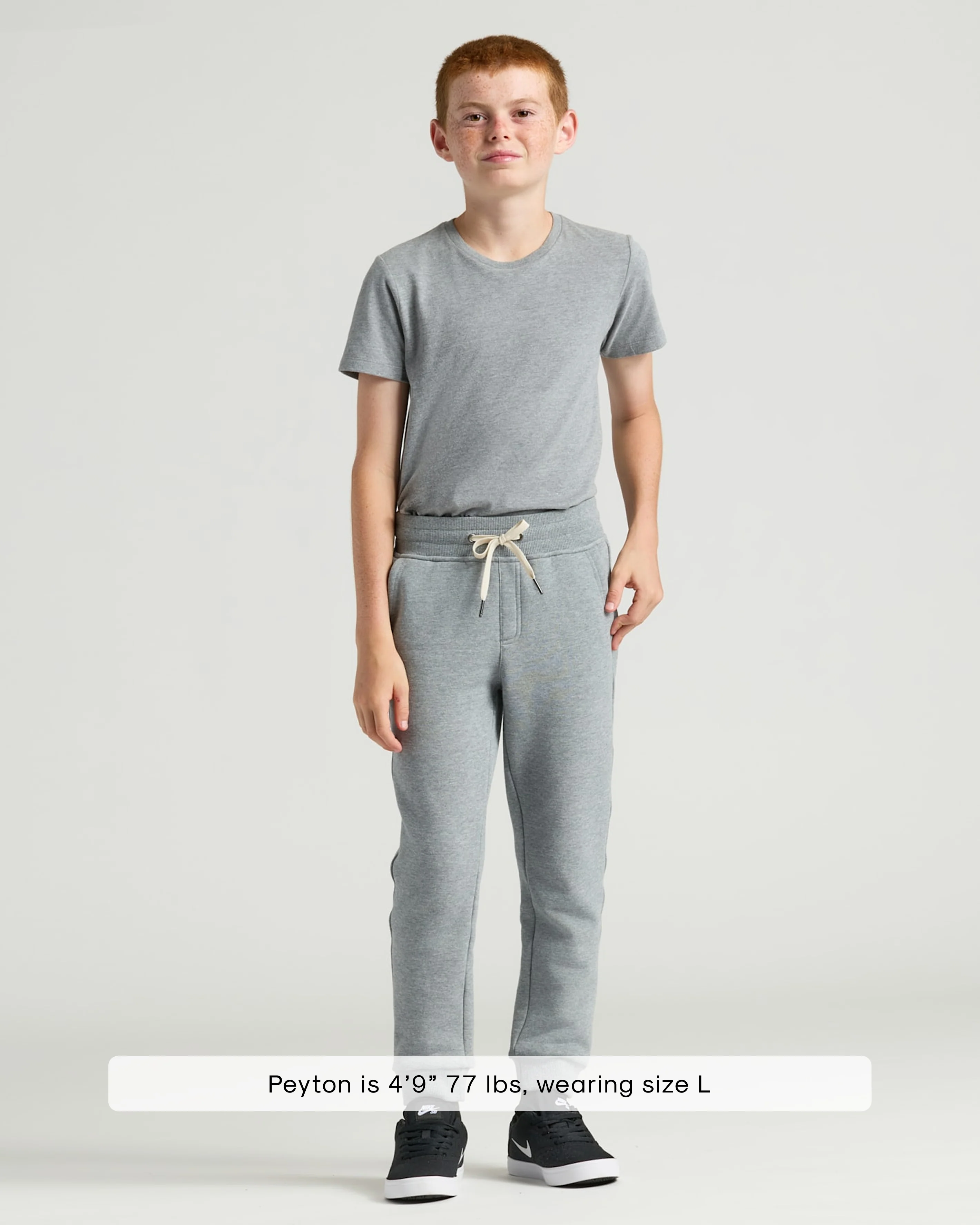 Boys' Black & Medium Heather Gray Fleece Joggers 2-Pack - Image 3